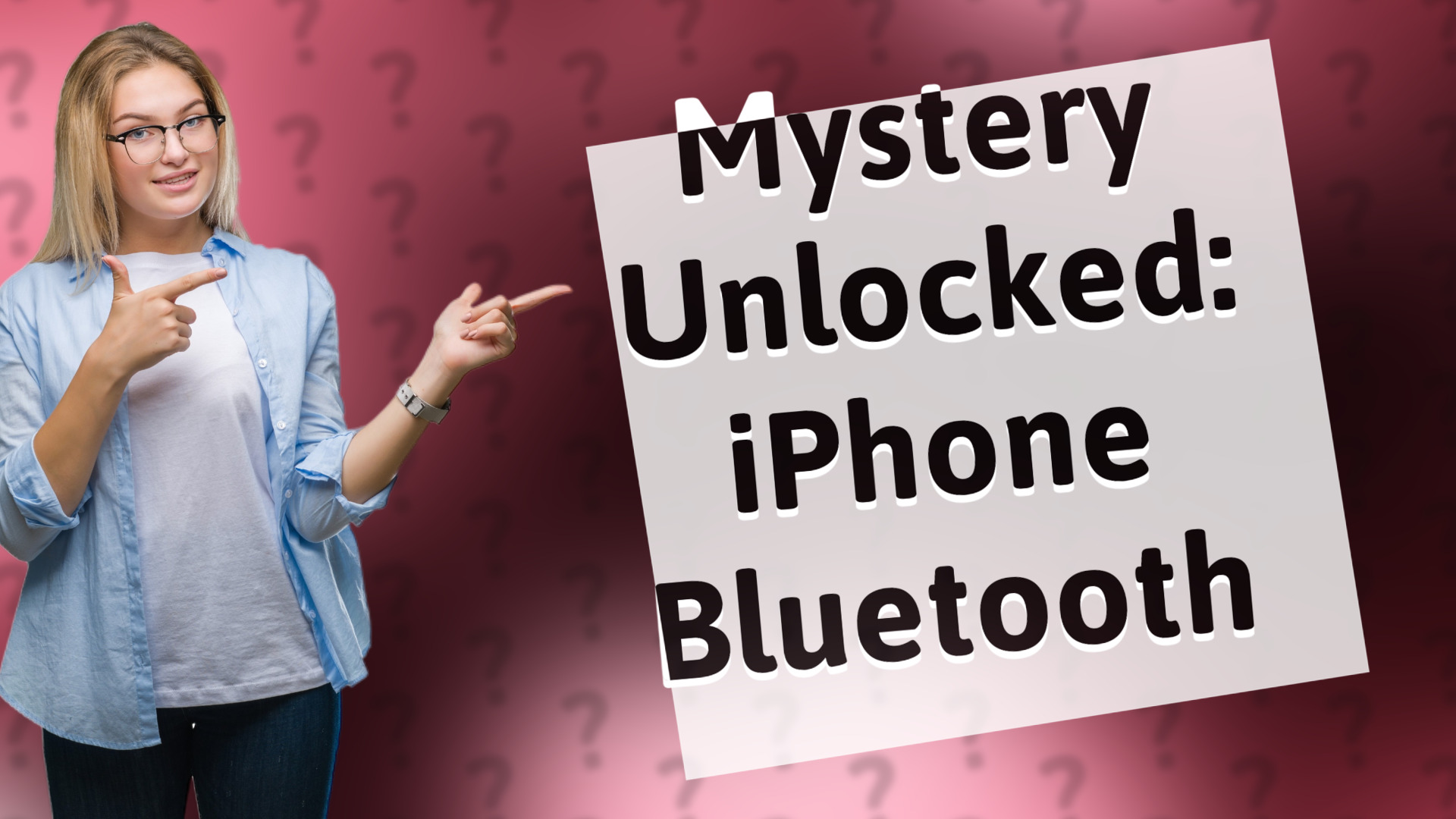 Mystery Unlocked: iPhone Bluetooth