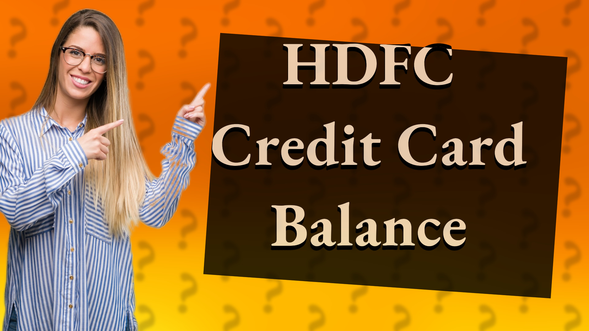 HDFC Credit Card Balance