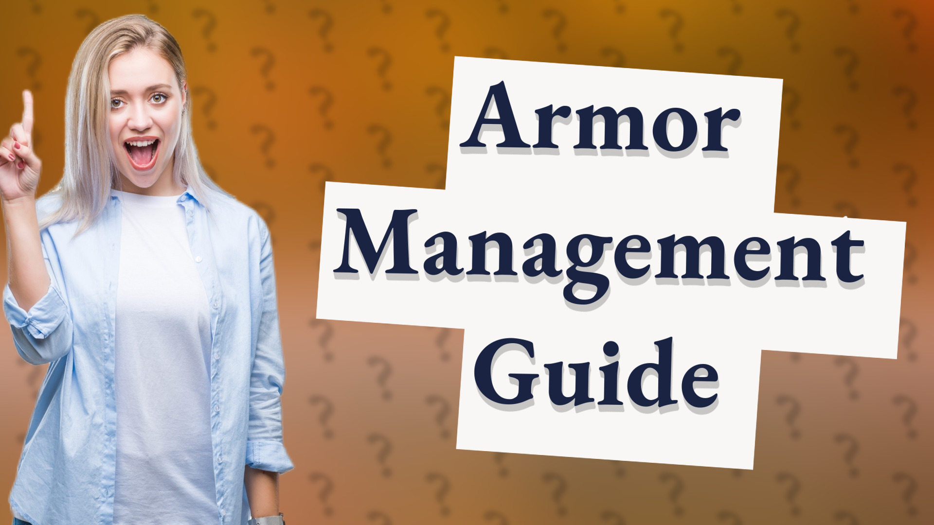 Armor Management Guide