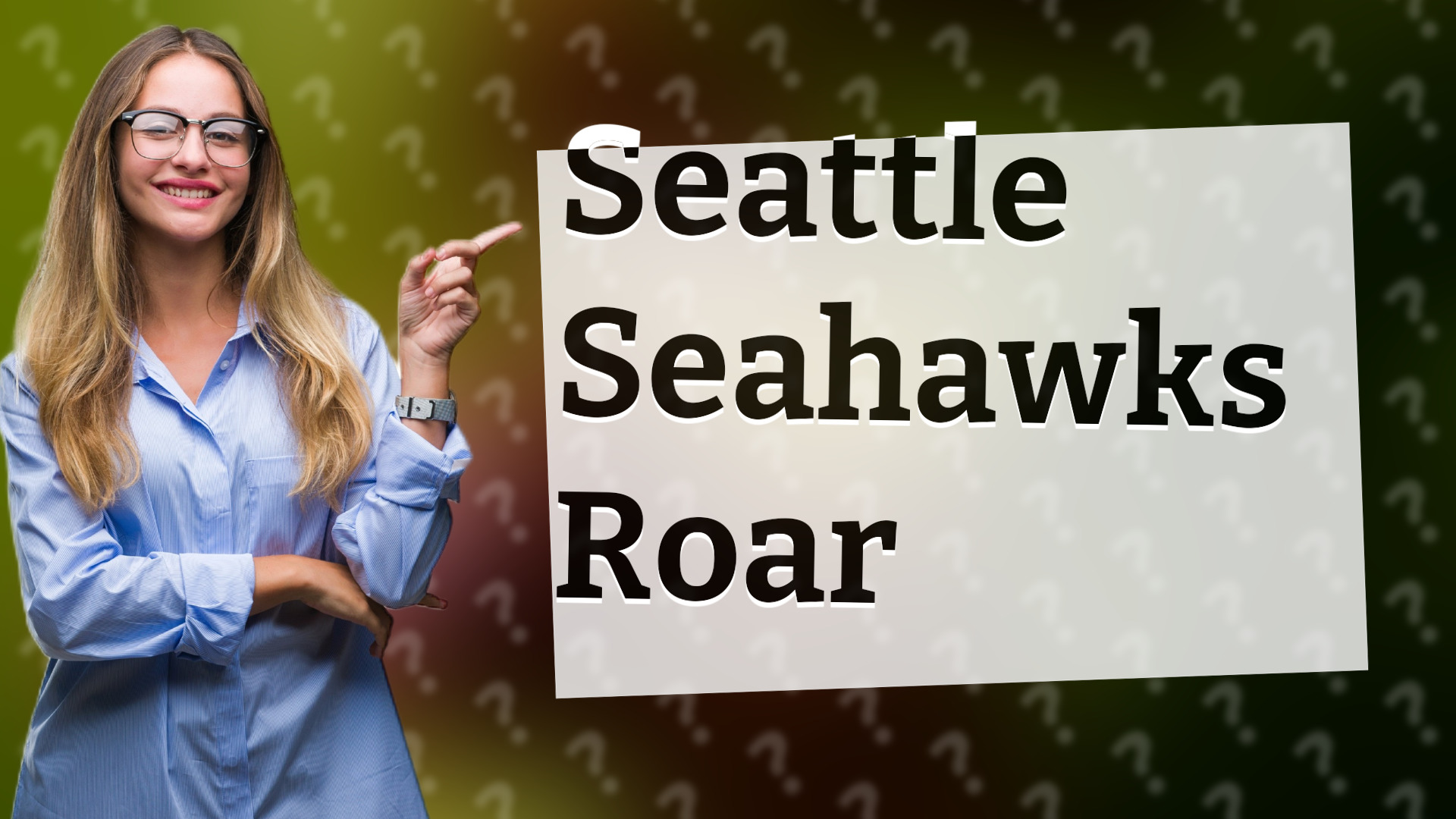 Seattle Seahawks Roar