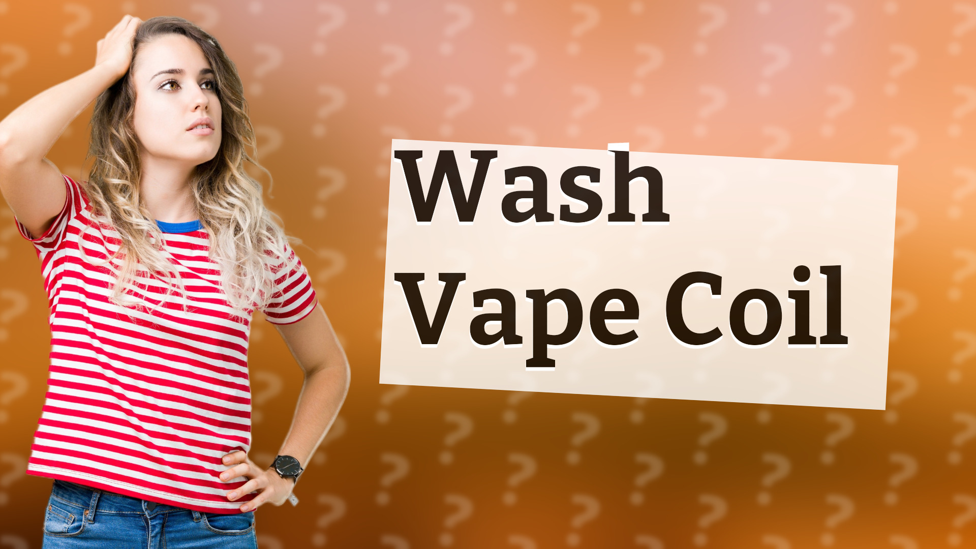 Wash Vape Coil