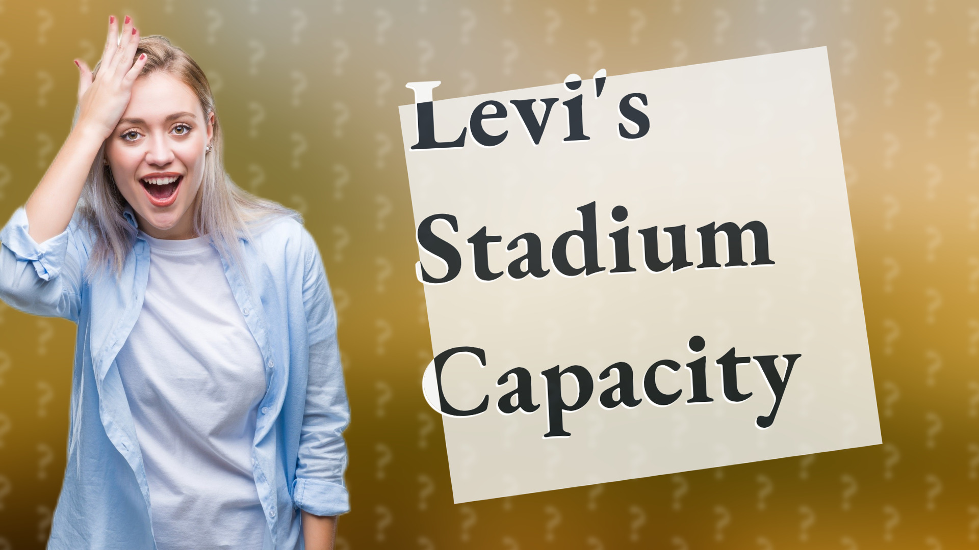 Levi's Stadium Capacity