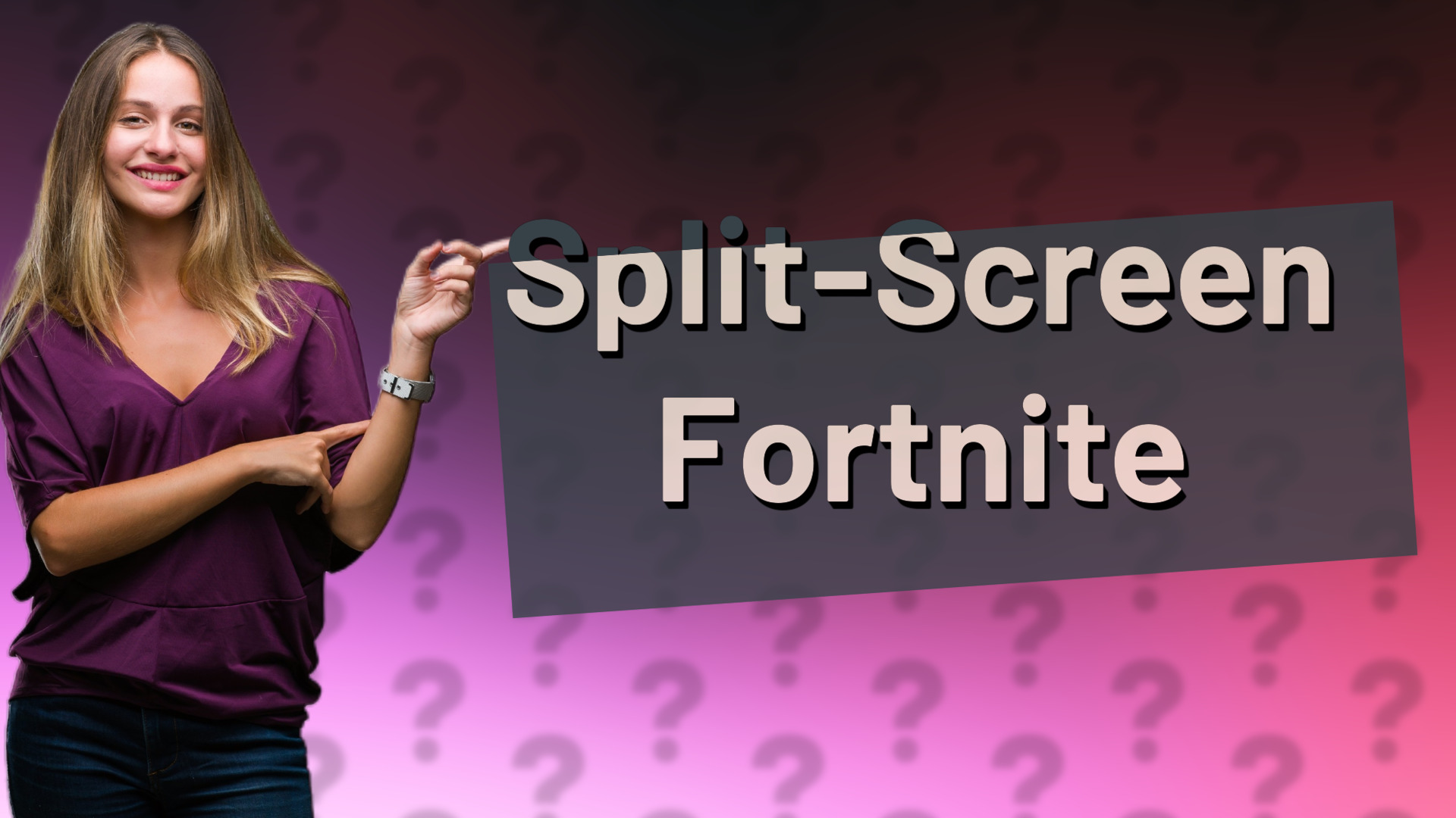 Split-Screen Fortnite