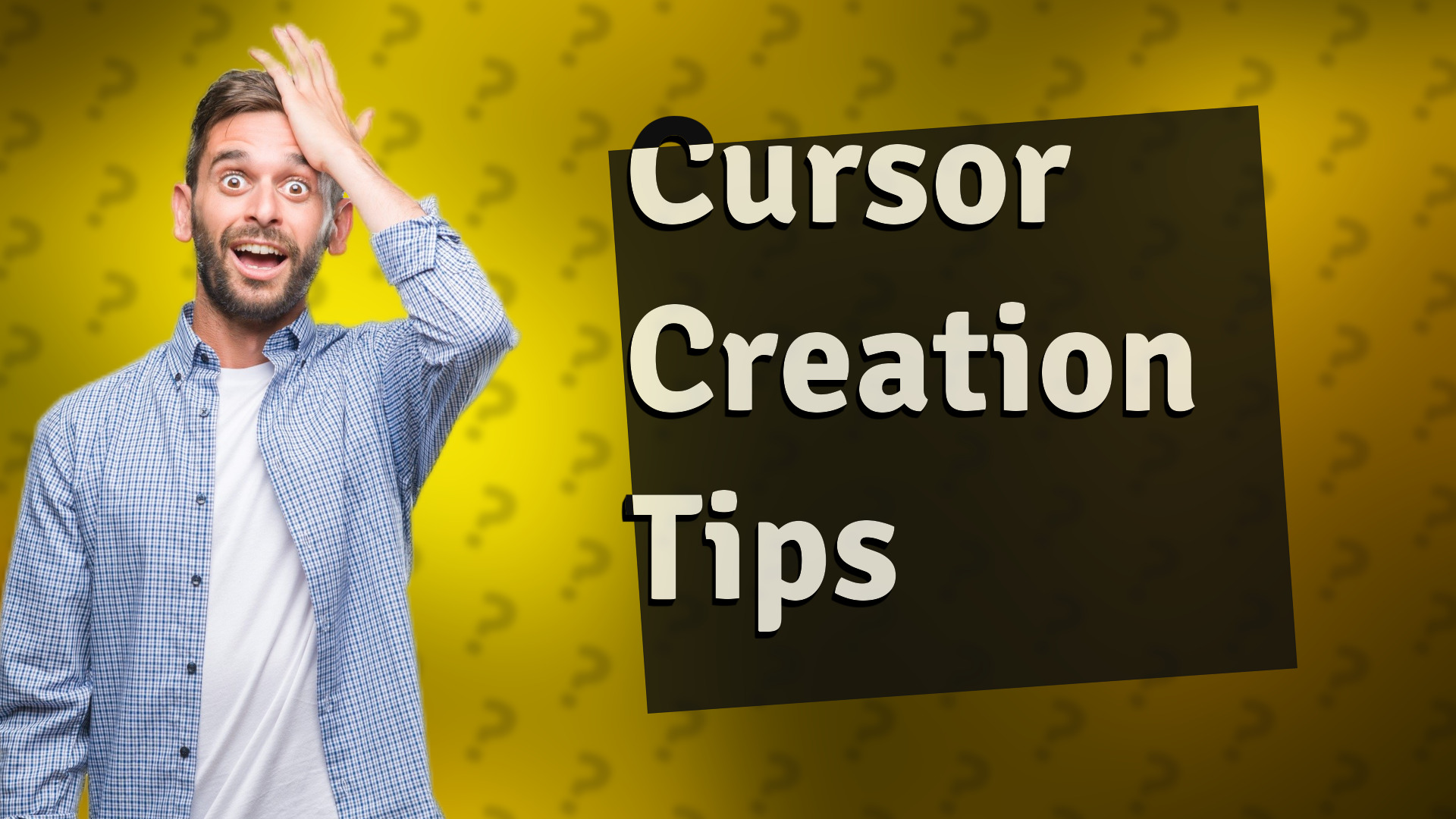 Cursor Creation Tips