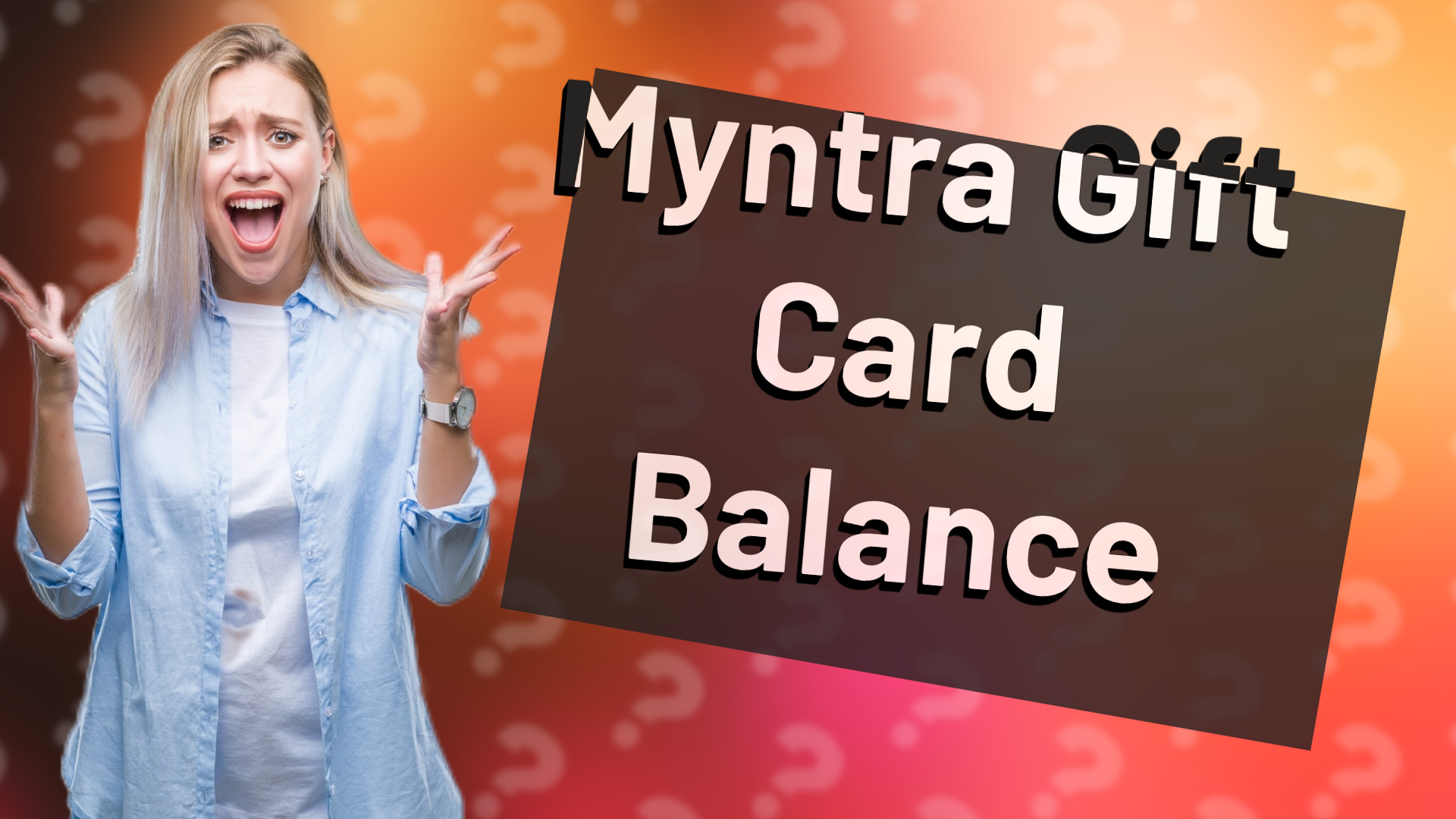 Myntra Gift Card Balance