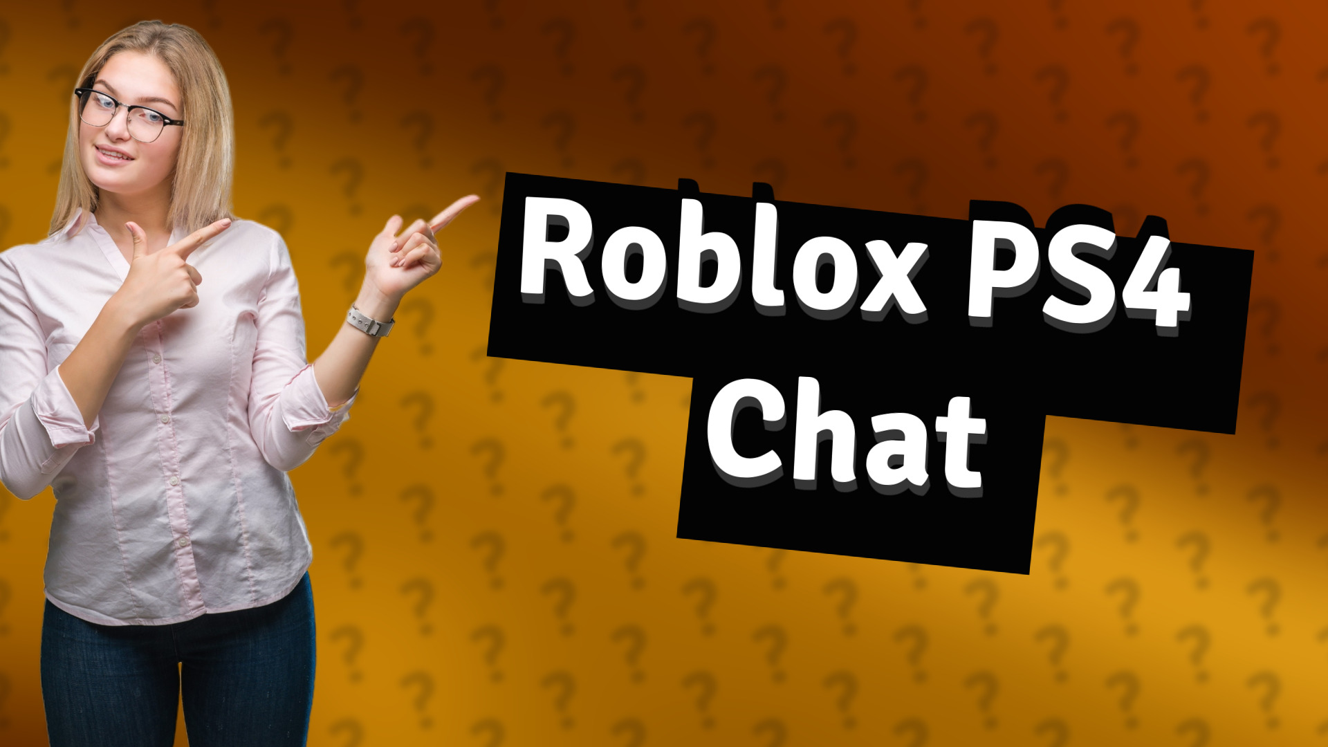 Roblox PS4 Chat