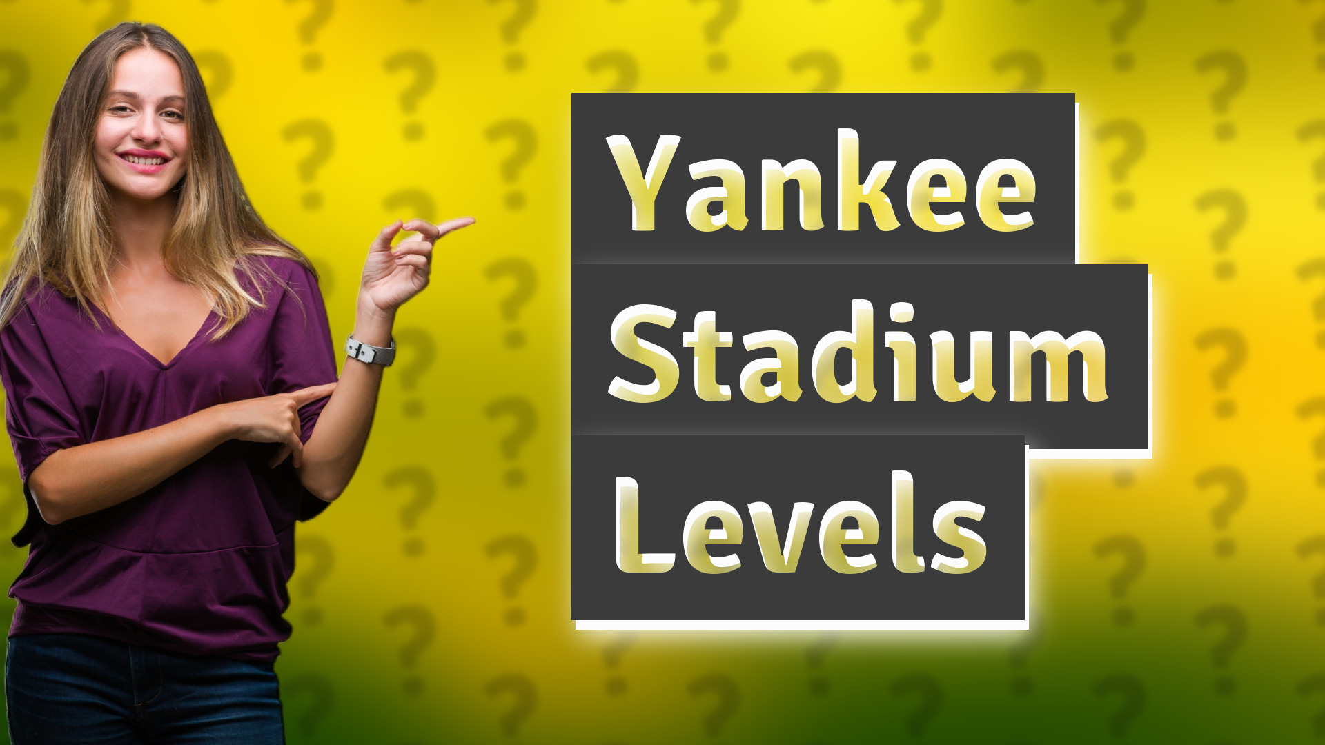 Yankee Stadium Levels