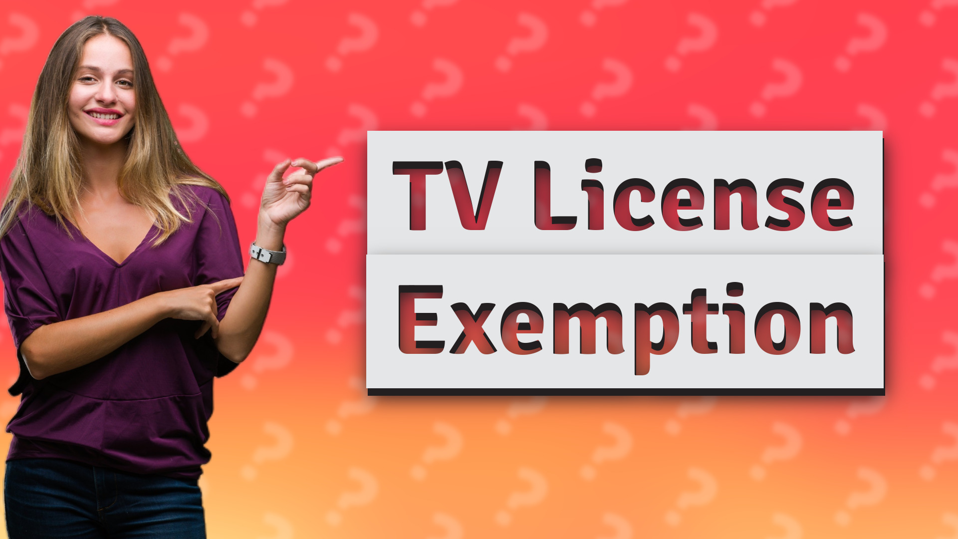 TV License Exemption