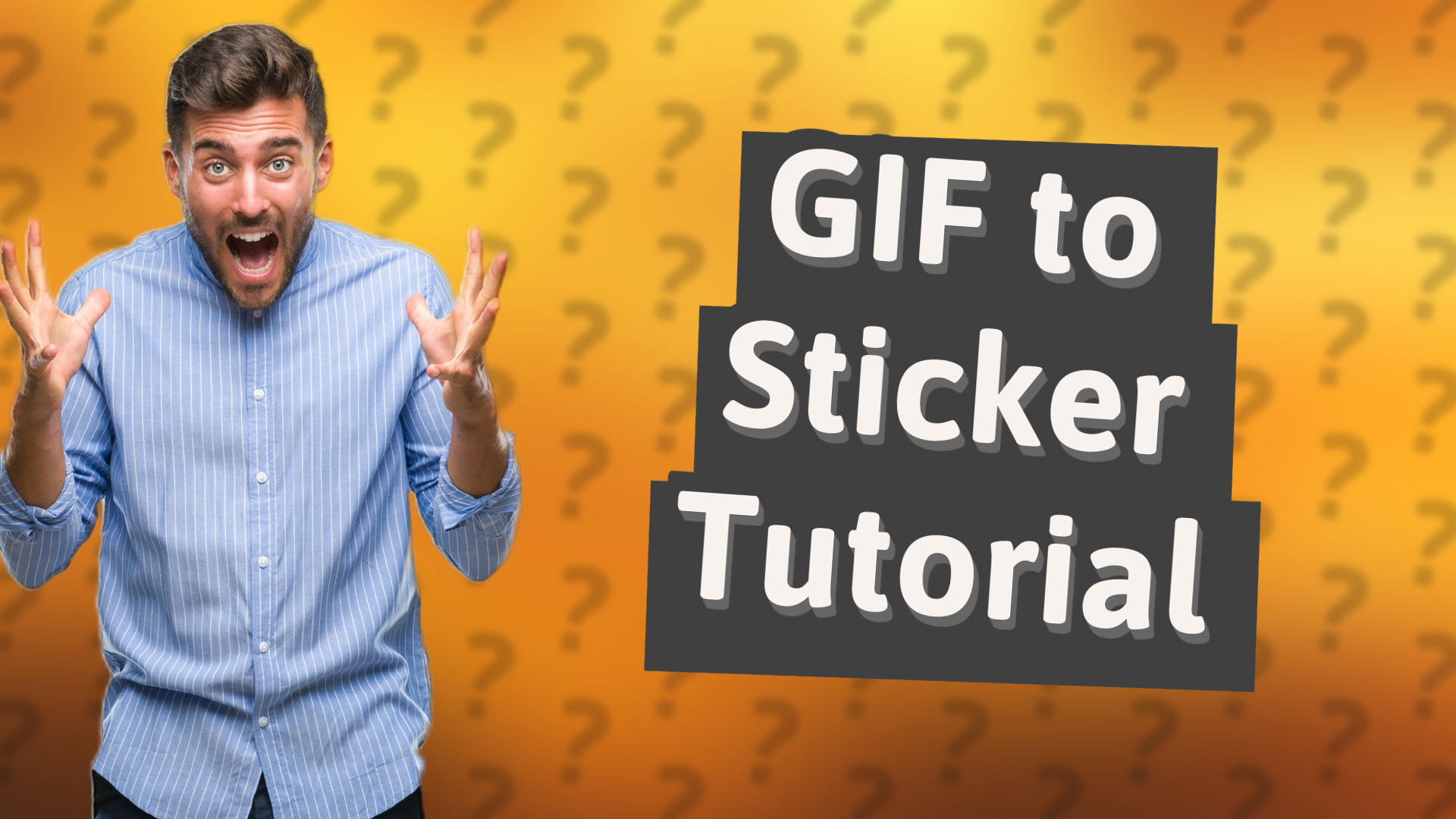 GIF to Sticker Tutorial