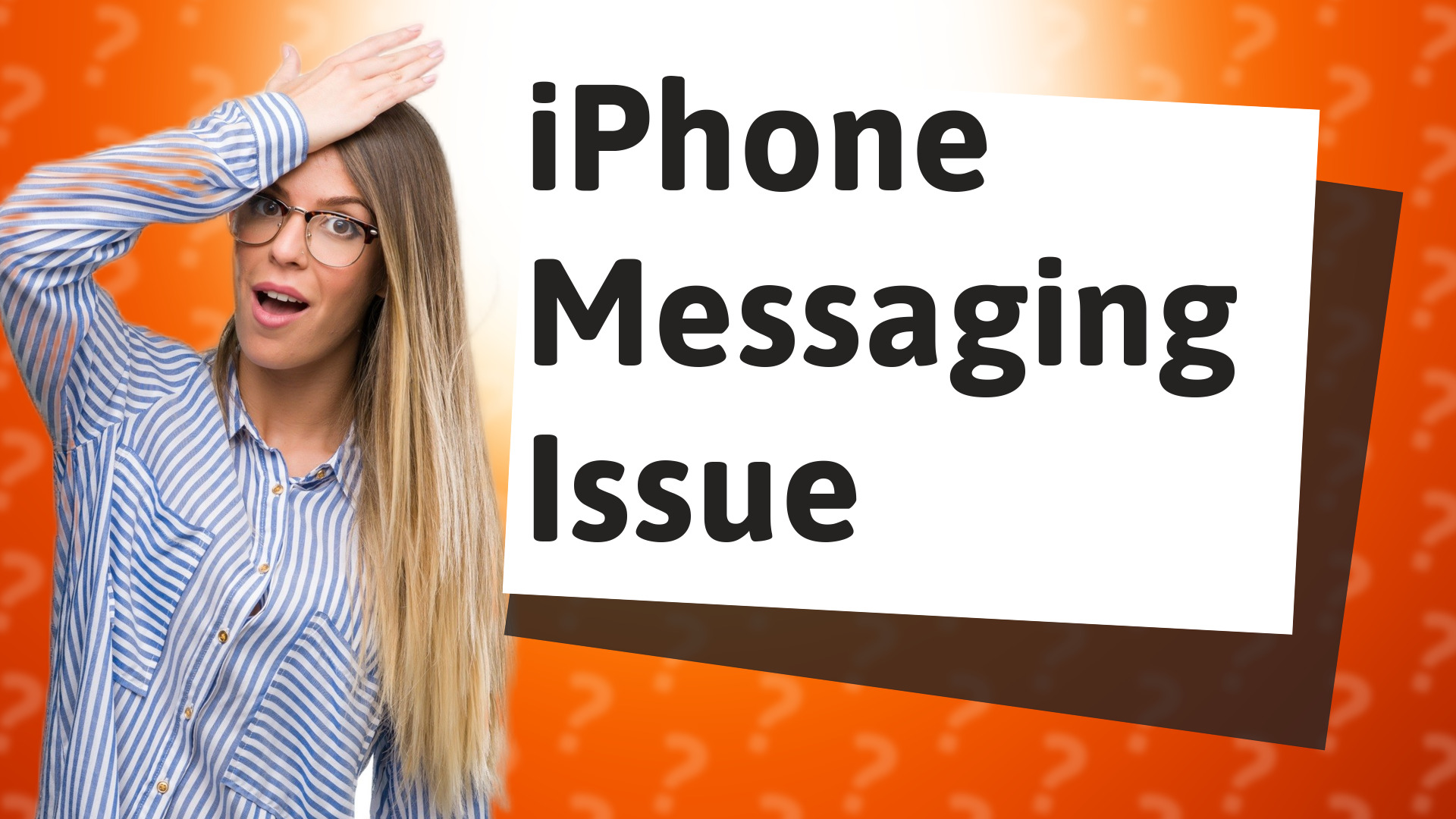 iPhone Messaging Issue