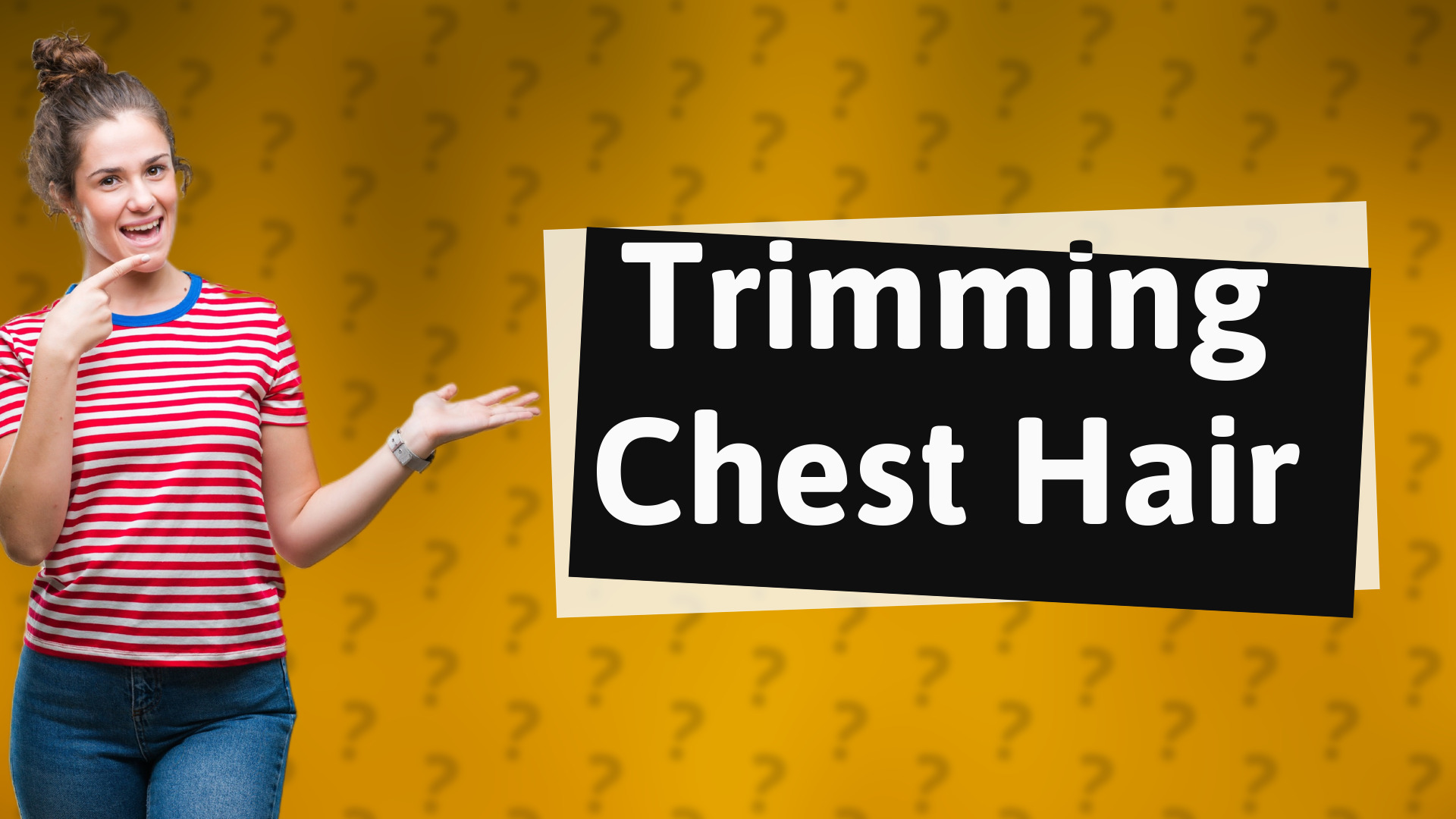 Trimming Chest Hair