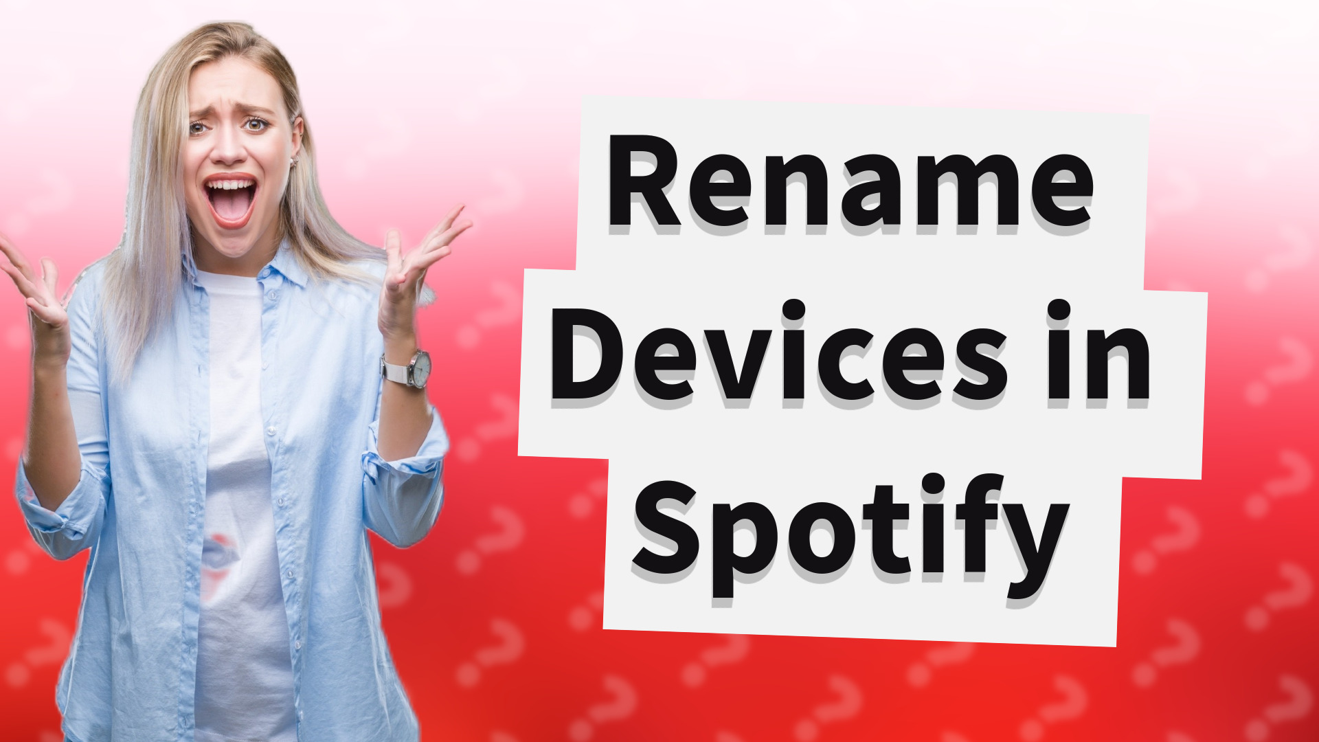 Rename Devices in Spotify