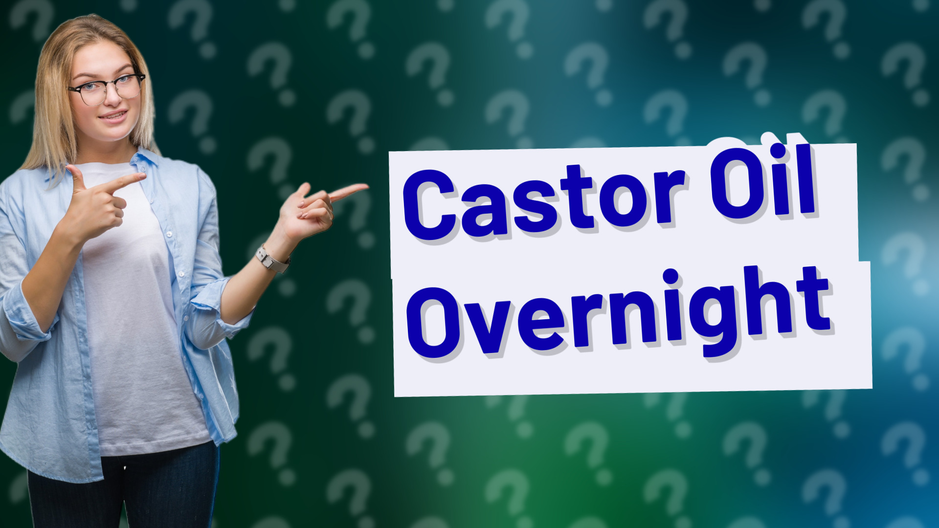 Castor Oil Overnight