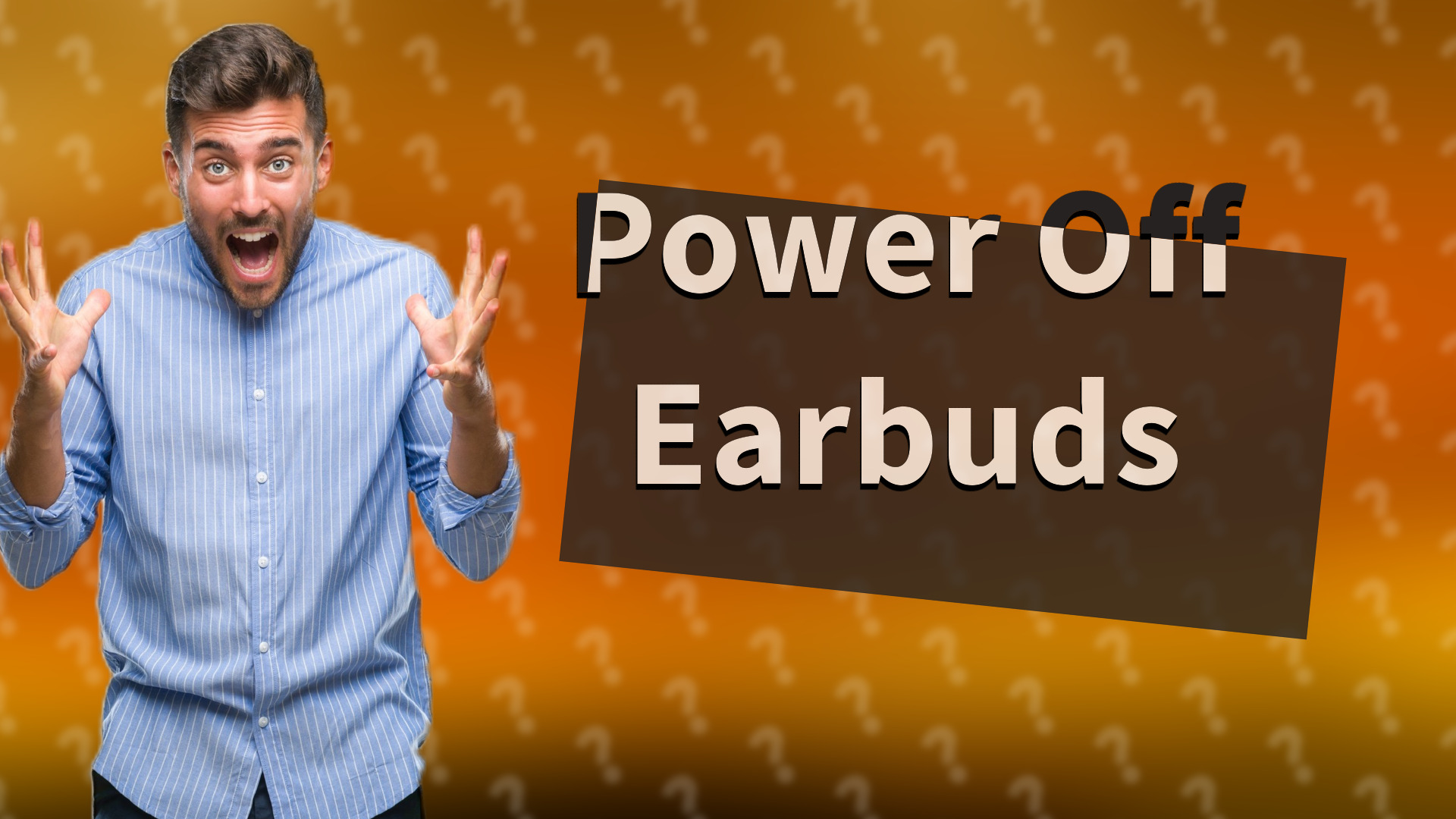 Power Off Earbuds