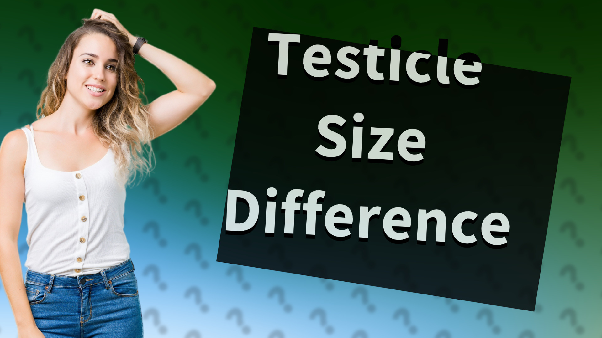 Testicle Size Difference