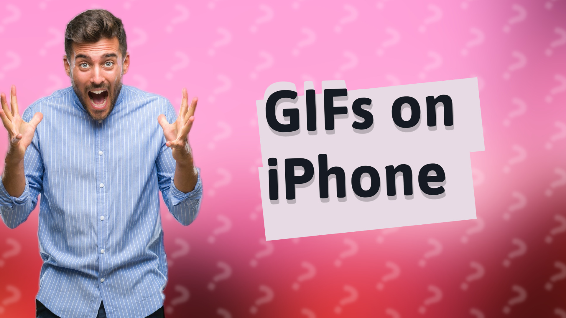 GIFs on iPhone