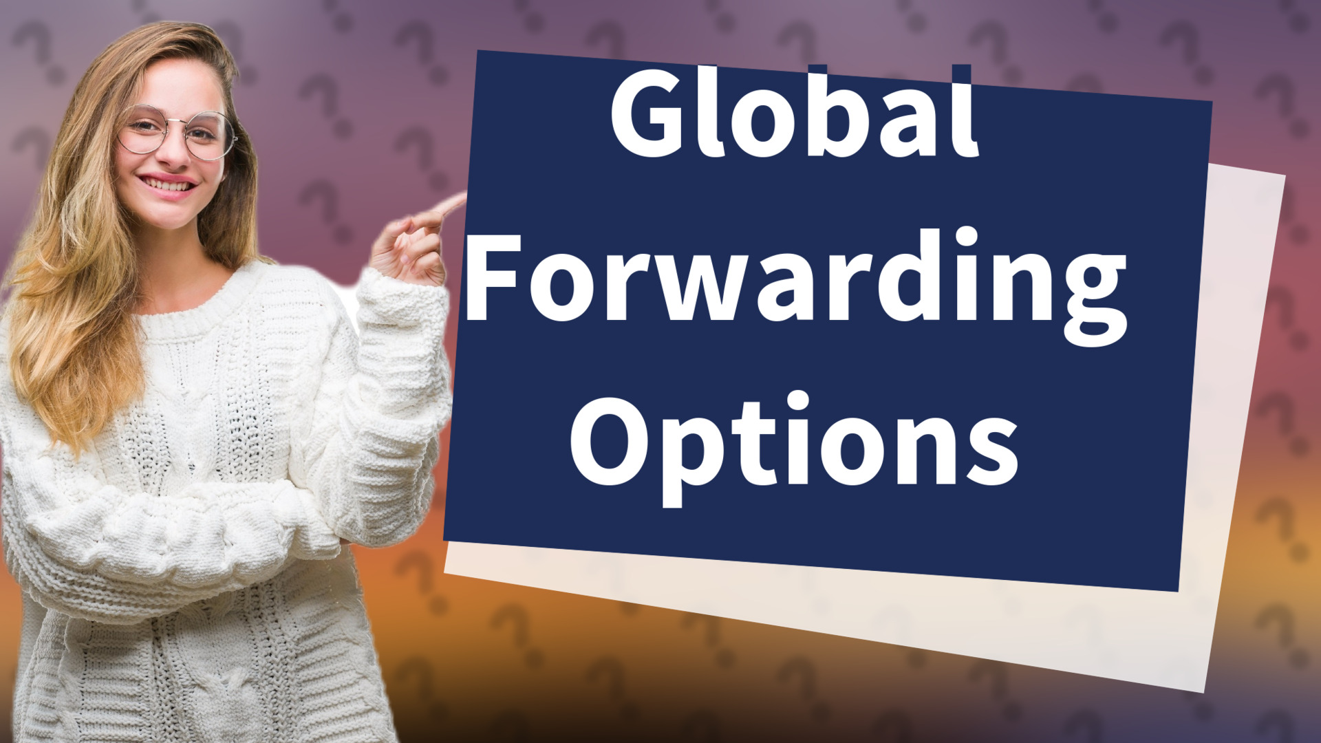 Global Forwarding Options