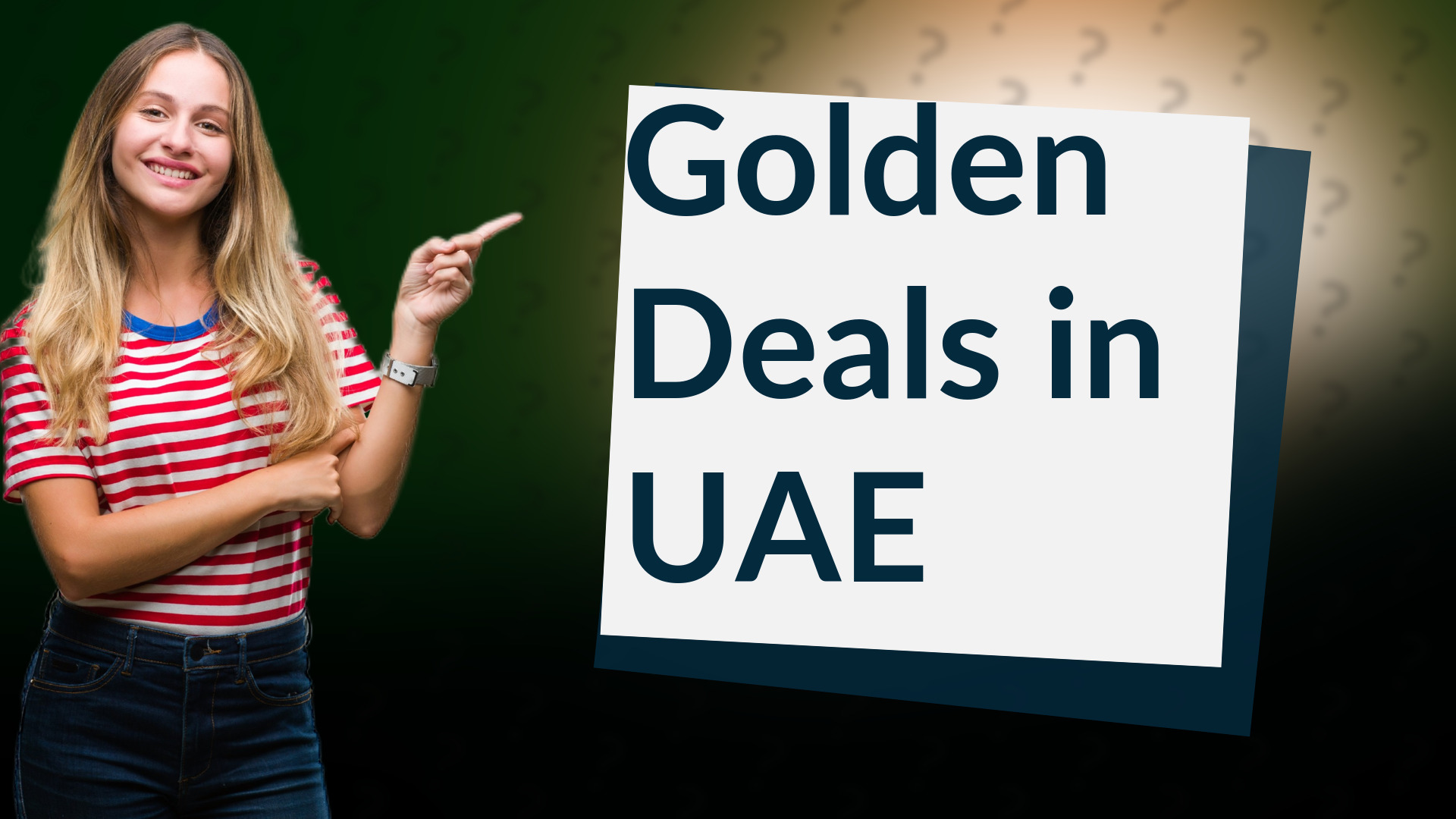 Golden Deals in UAE