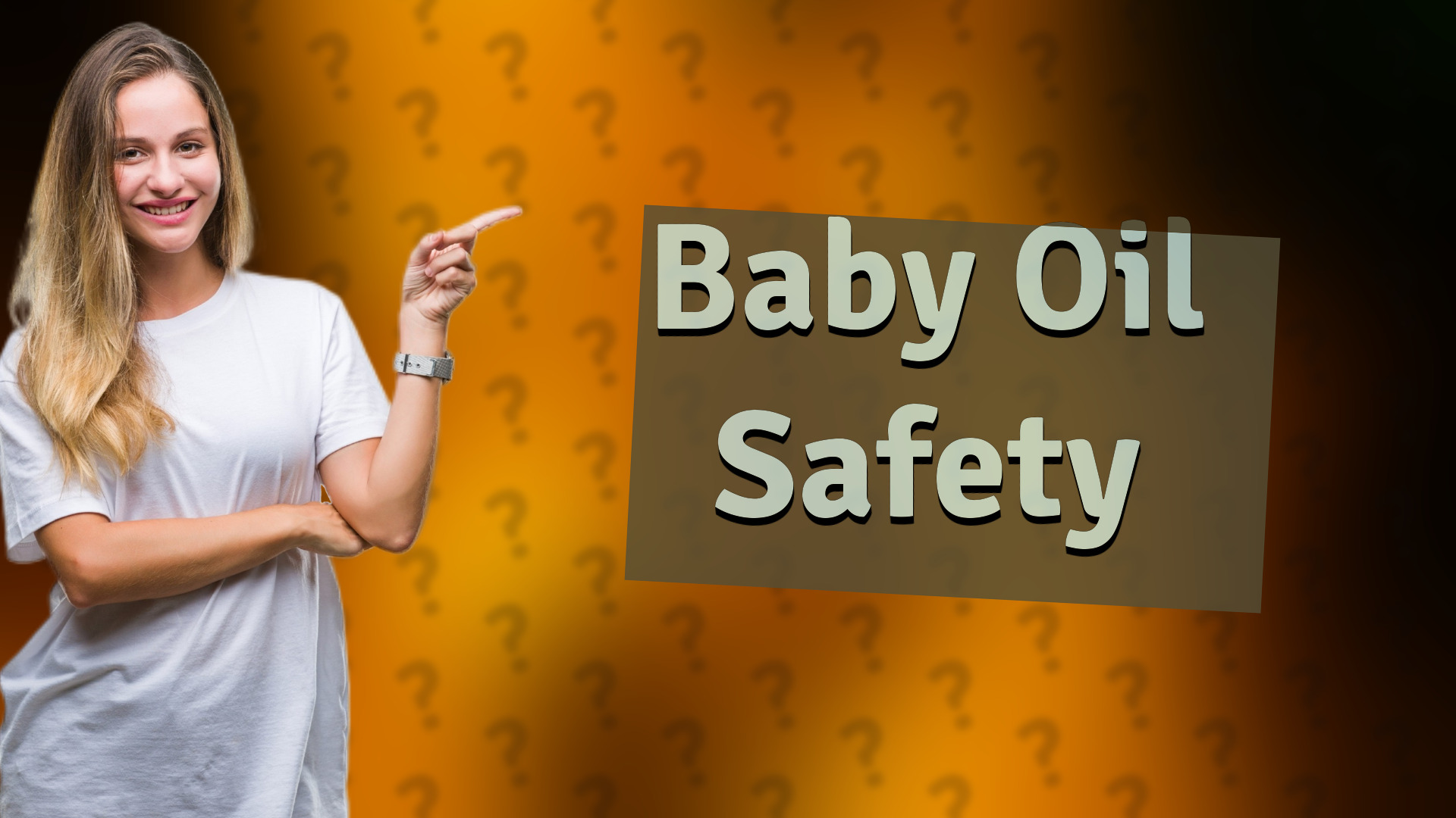 Baby Oil Safety