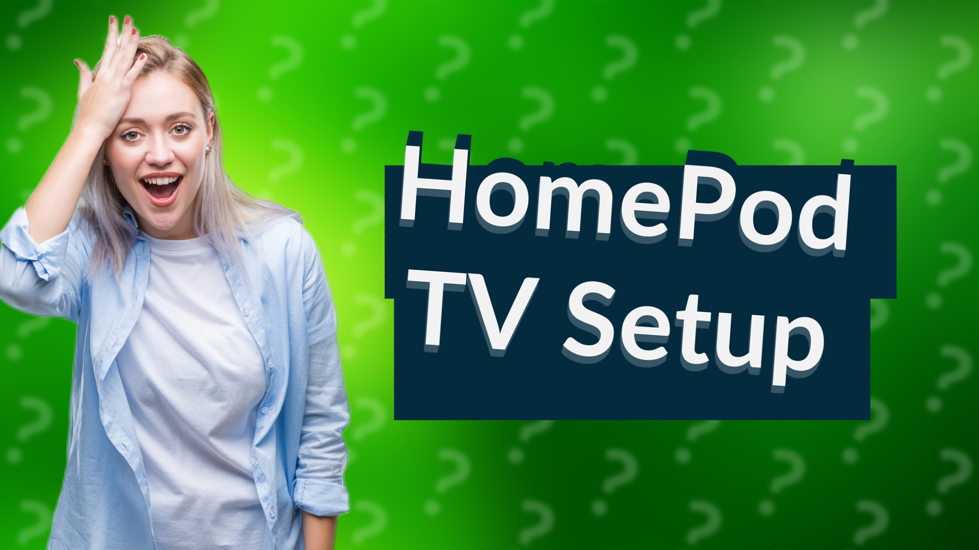 HomePod TV Setup