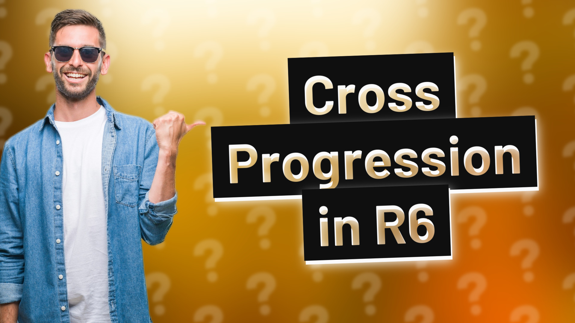 Cross Progression in R6