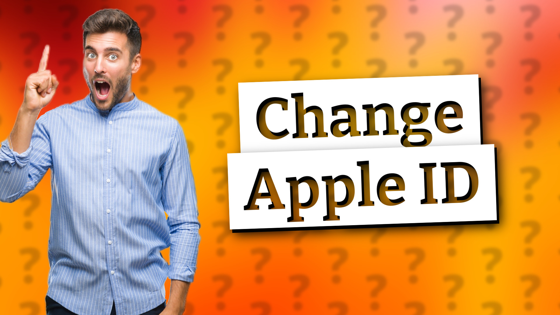 Change Apple ID