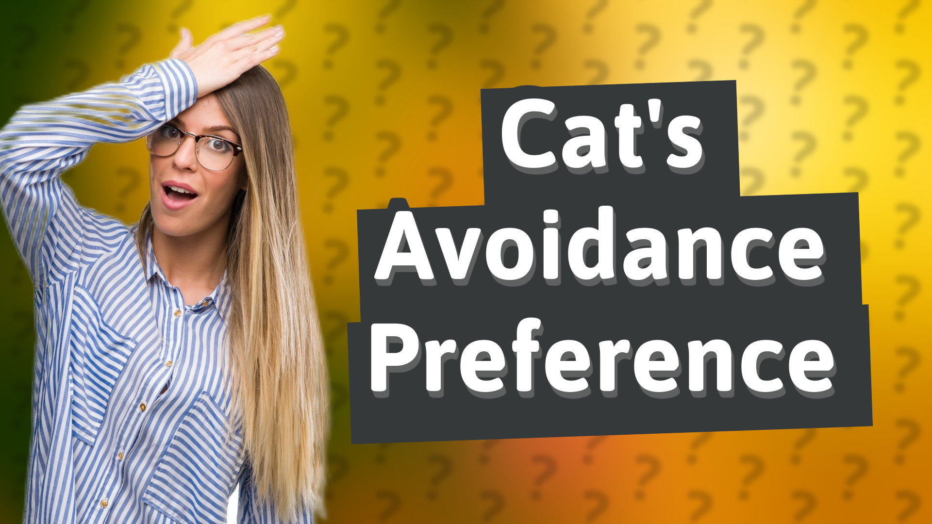 Cat's Avoidance Preference