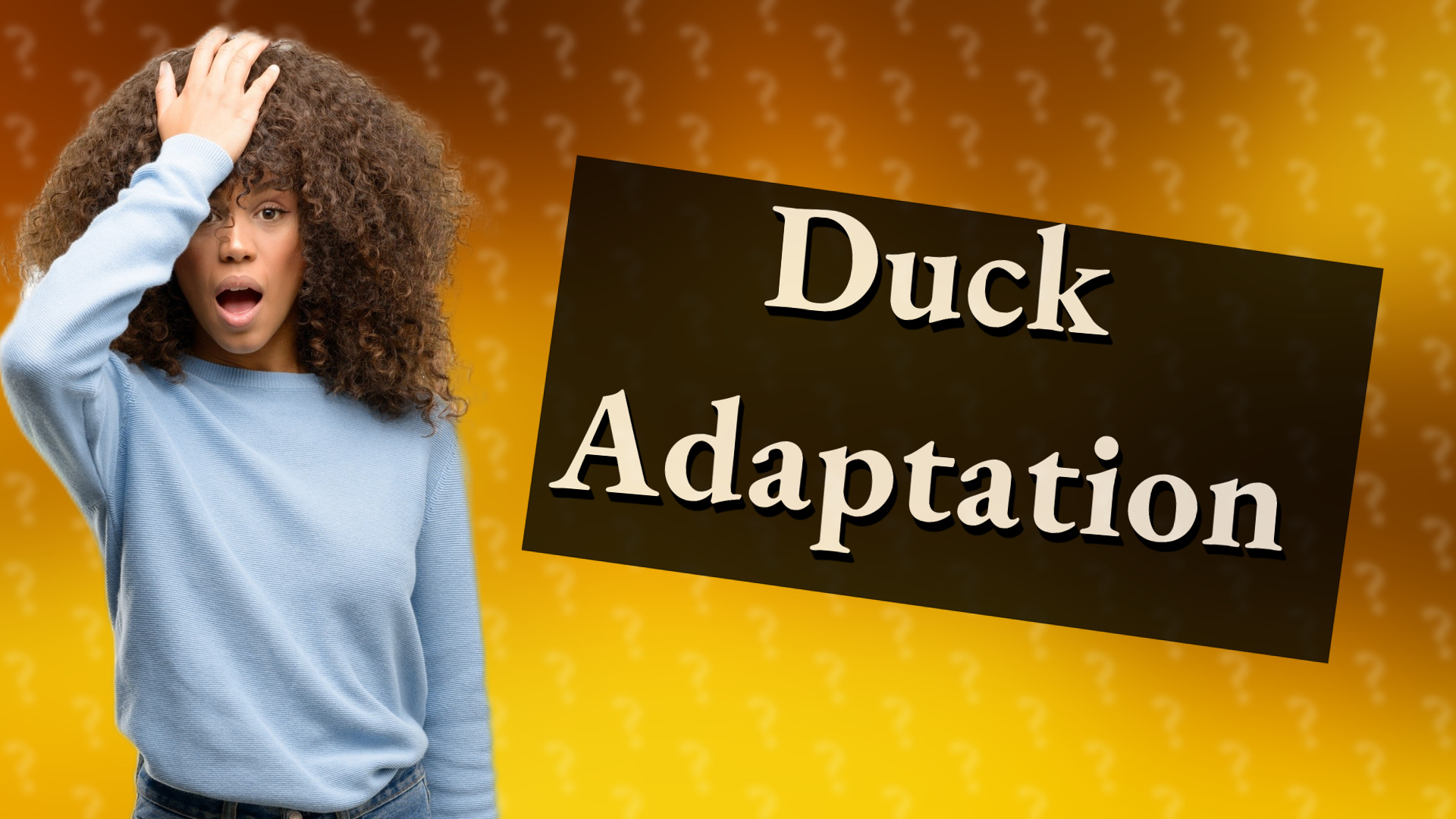 Duck Adaptation
