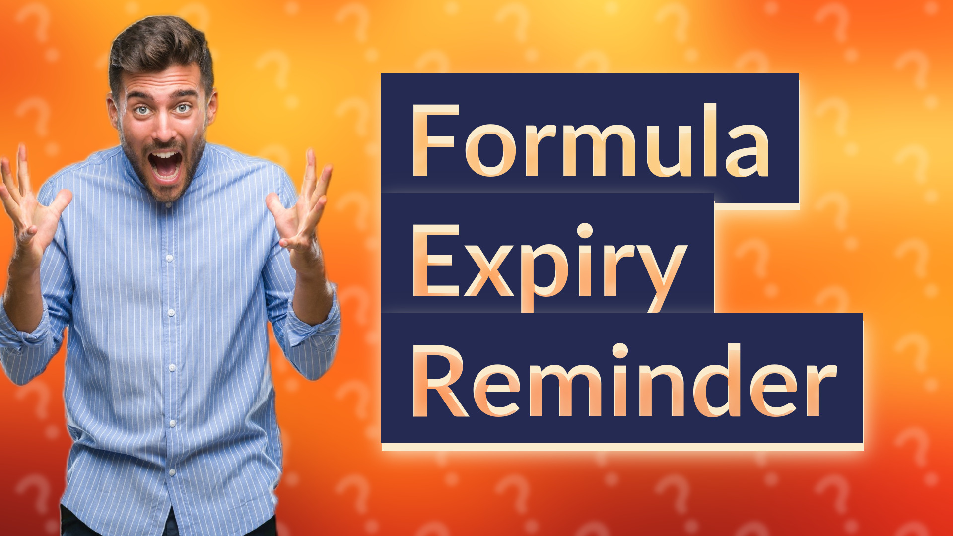 Formula Expiry Reminder