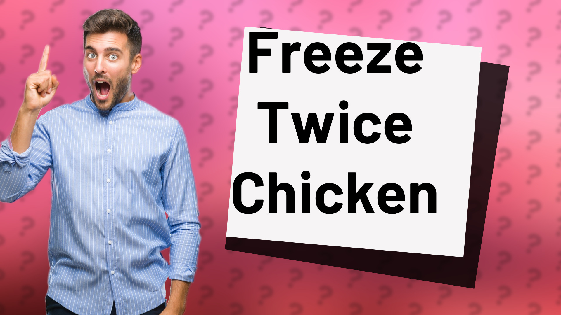 Freeze Twice Chicken
