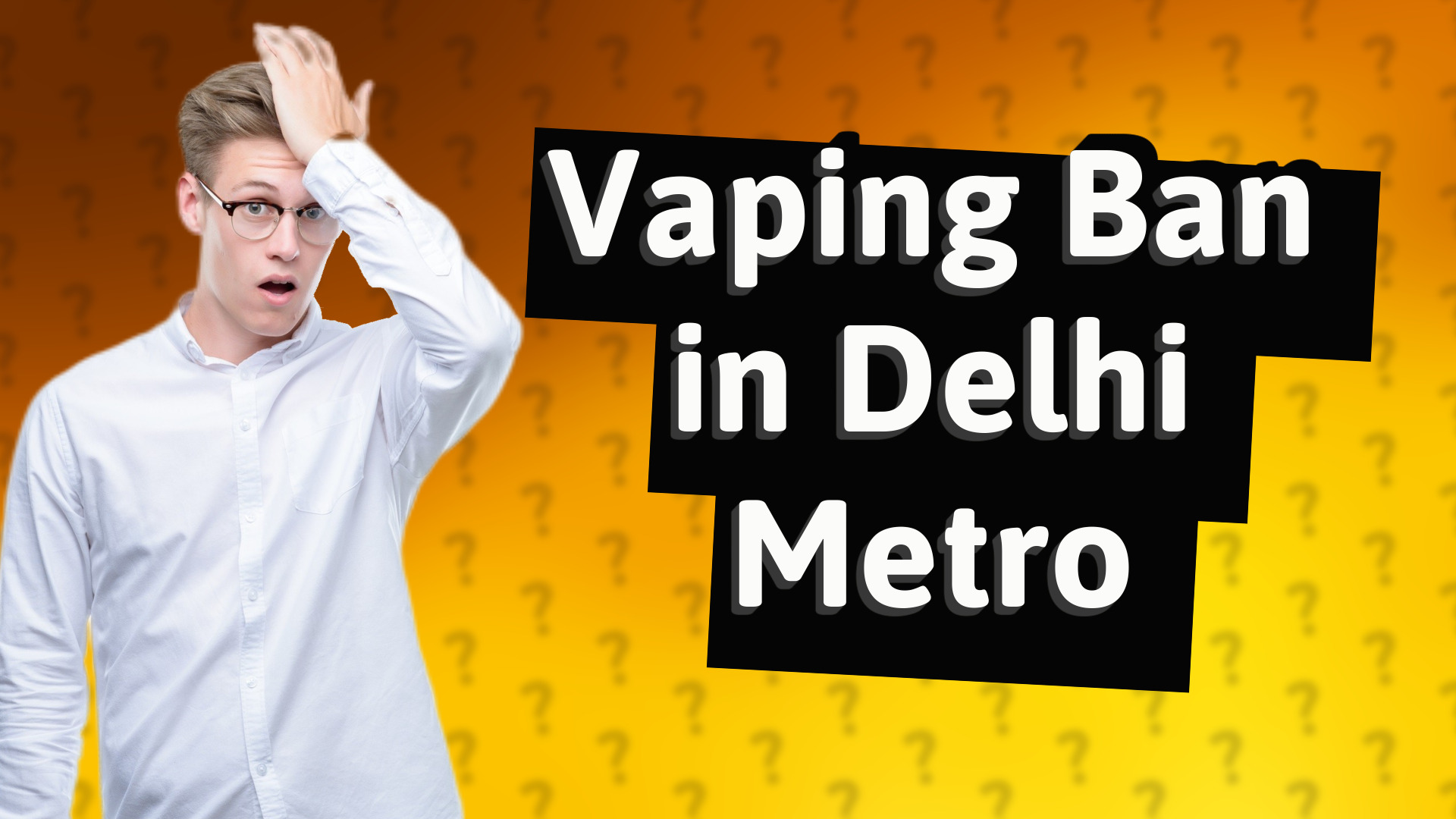 Vaping Ban in Delhi Metro