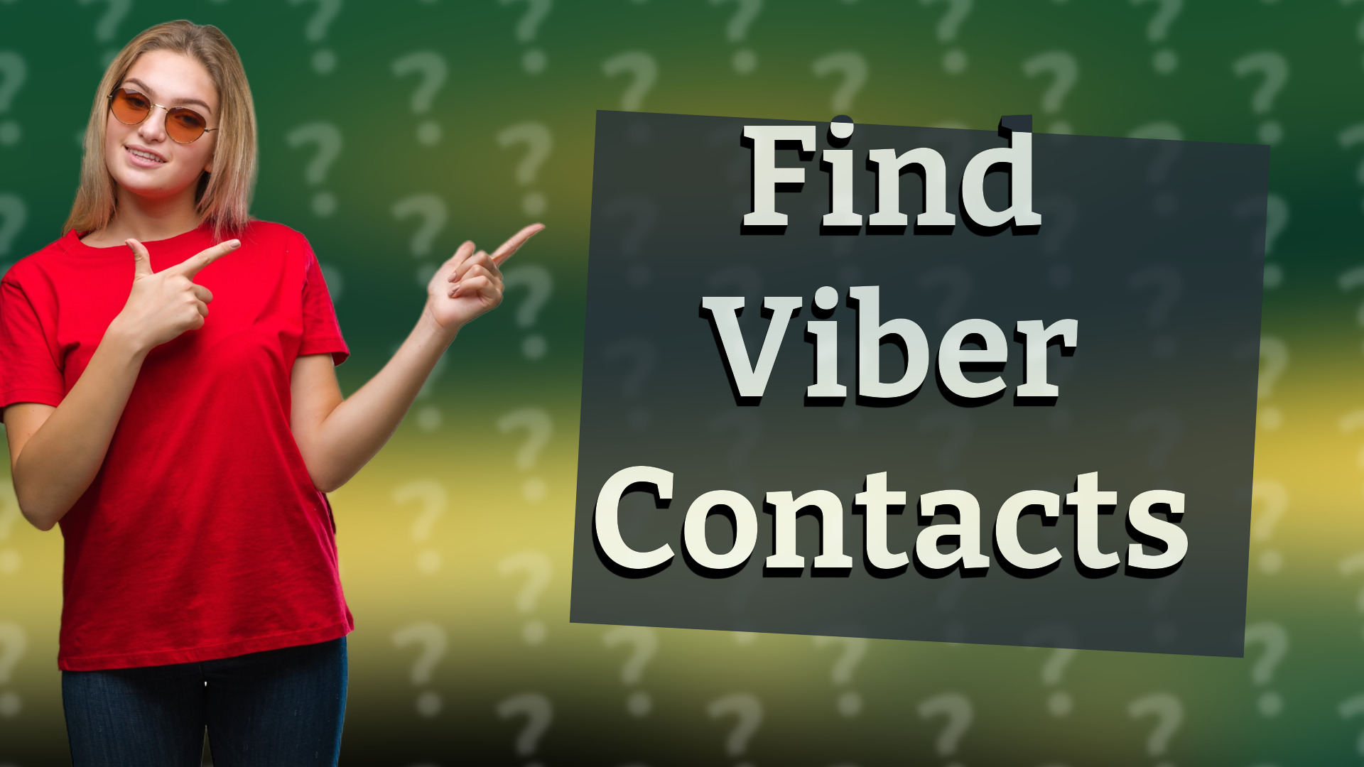 Find Viber Contacts