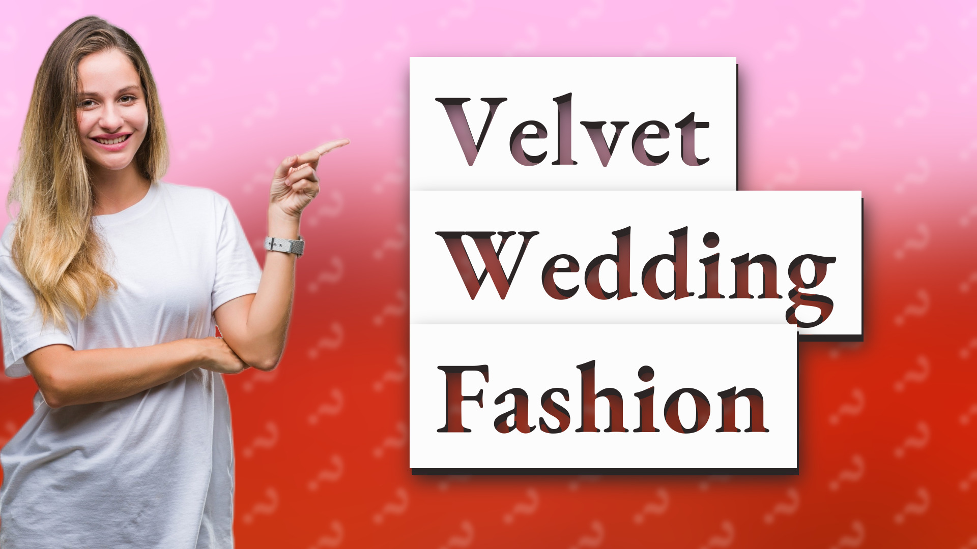Velvet Wedding Fashion