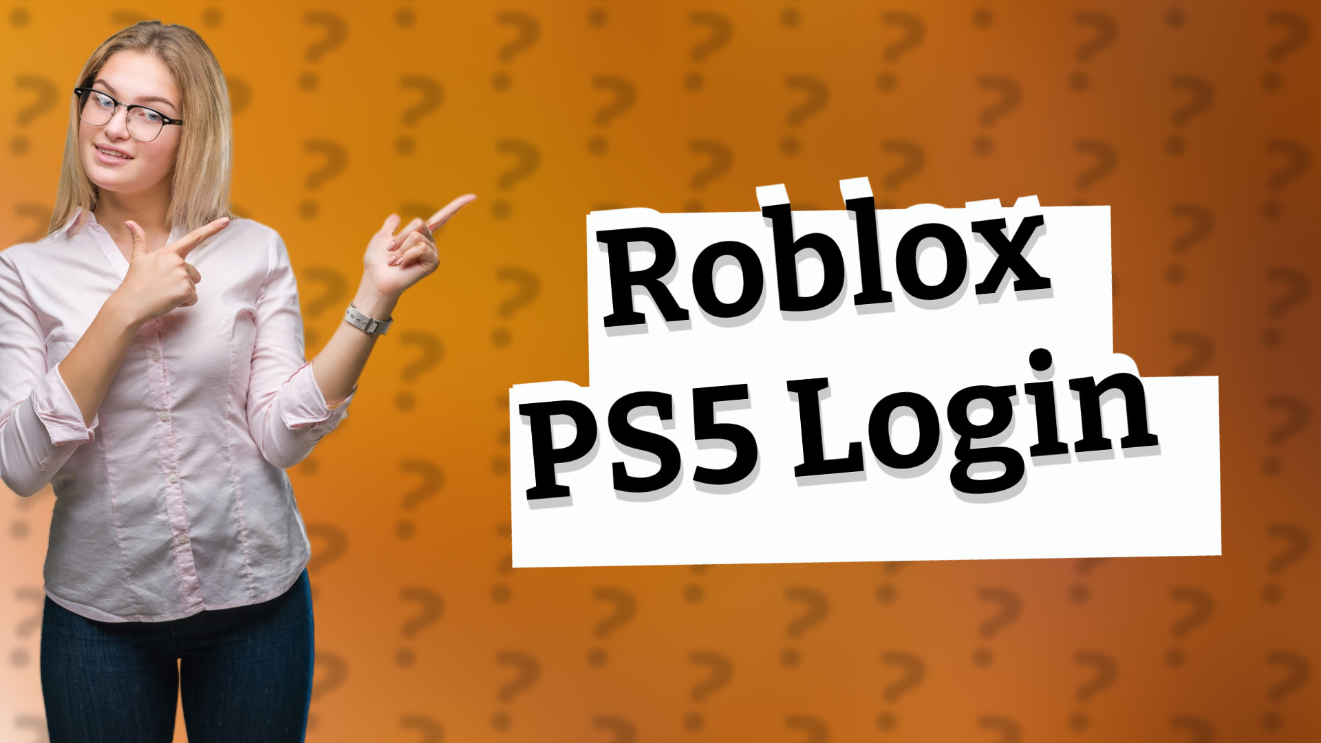 Roblox PS5 Login
