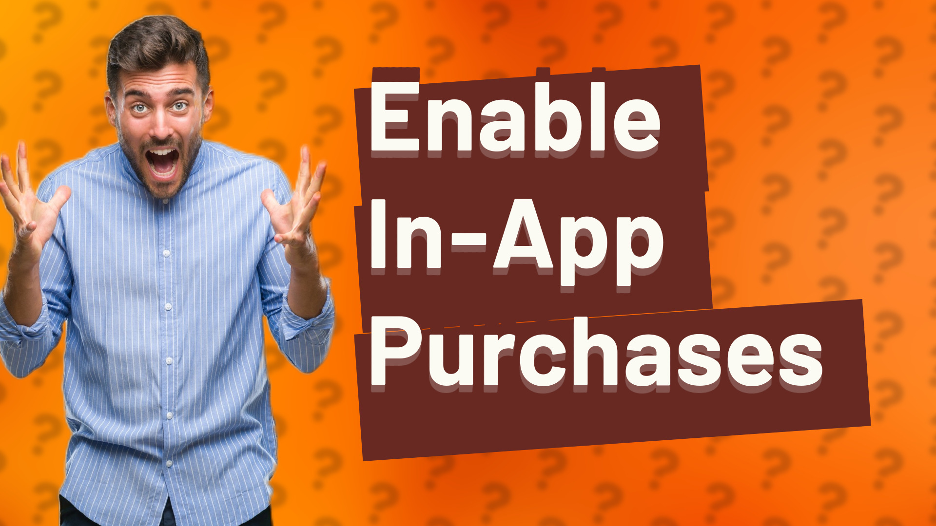 Enable In-App Purchases