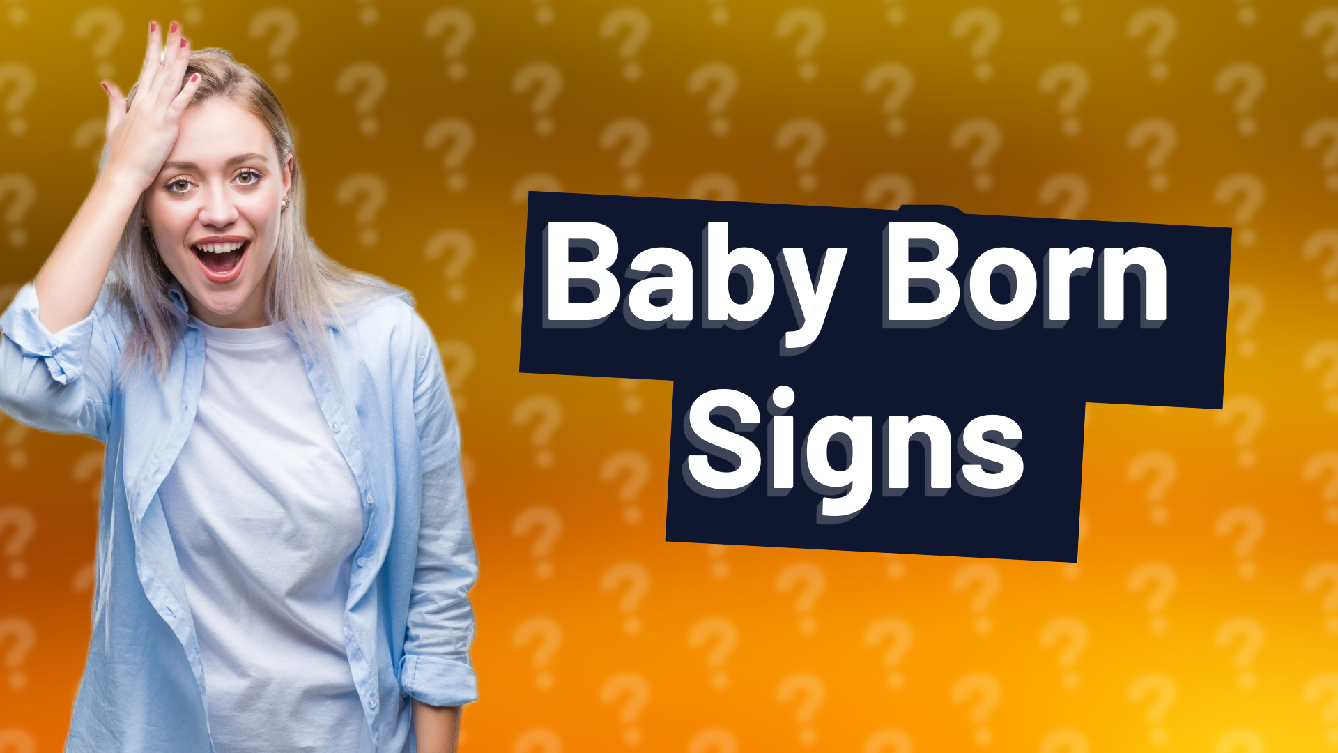 Baby Born Signs