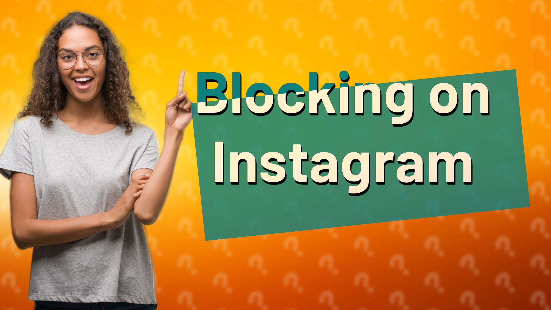 Blocking on Instagram