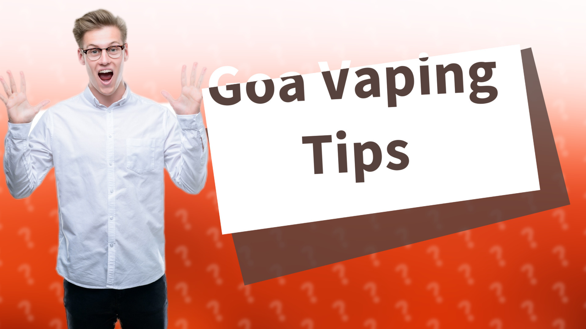 Goa Vaping Tips