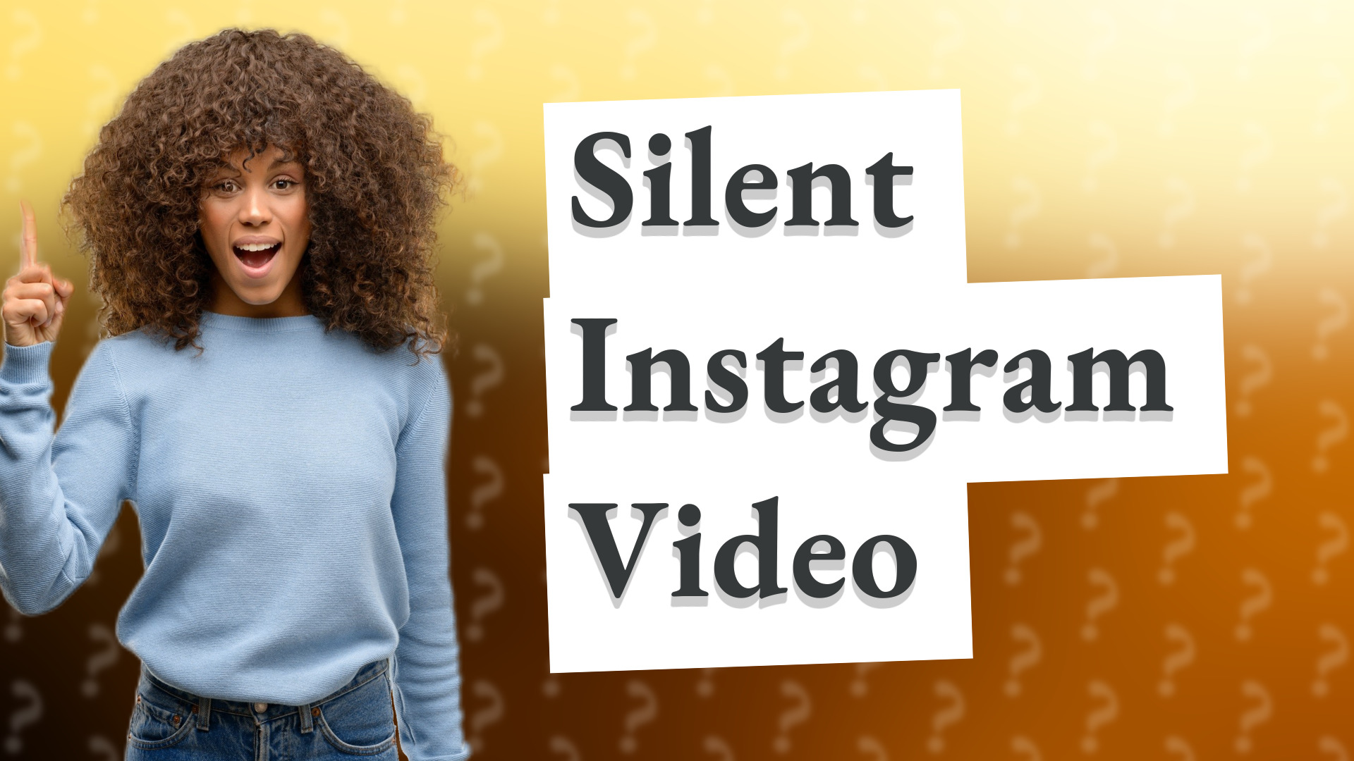 Silent Instagram Video