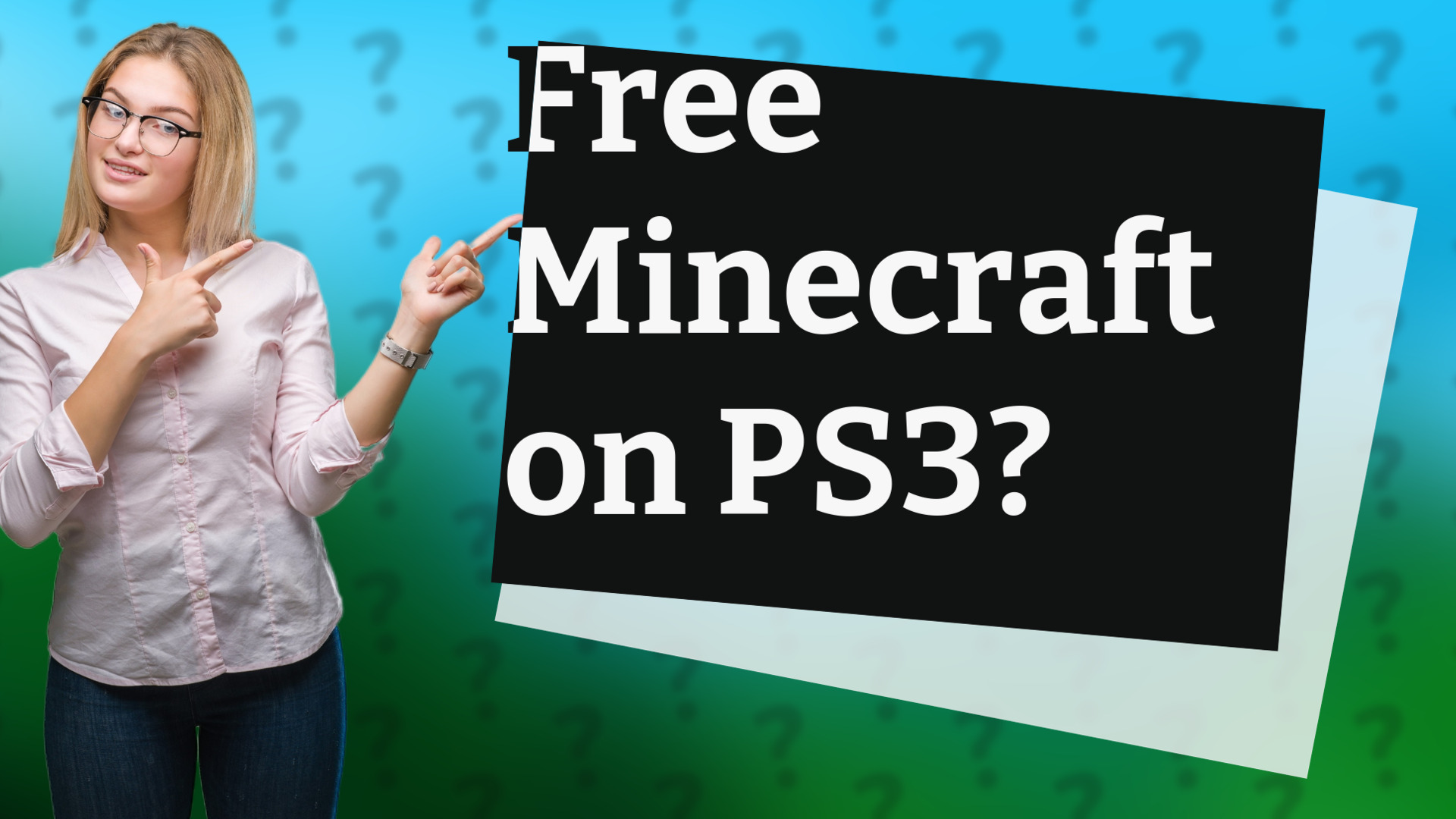 Free Minecraft on PS3?