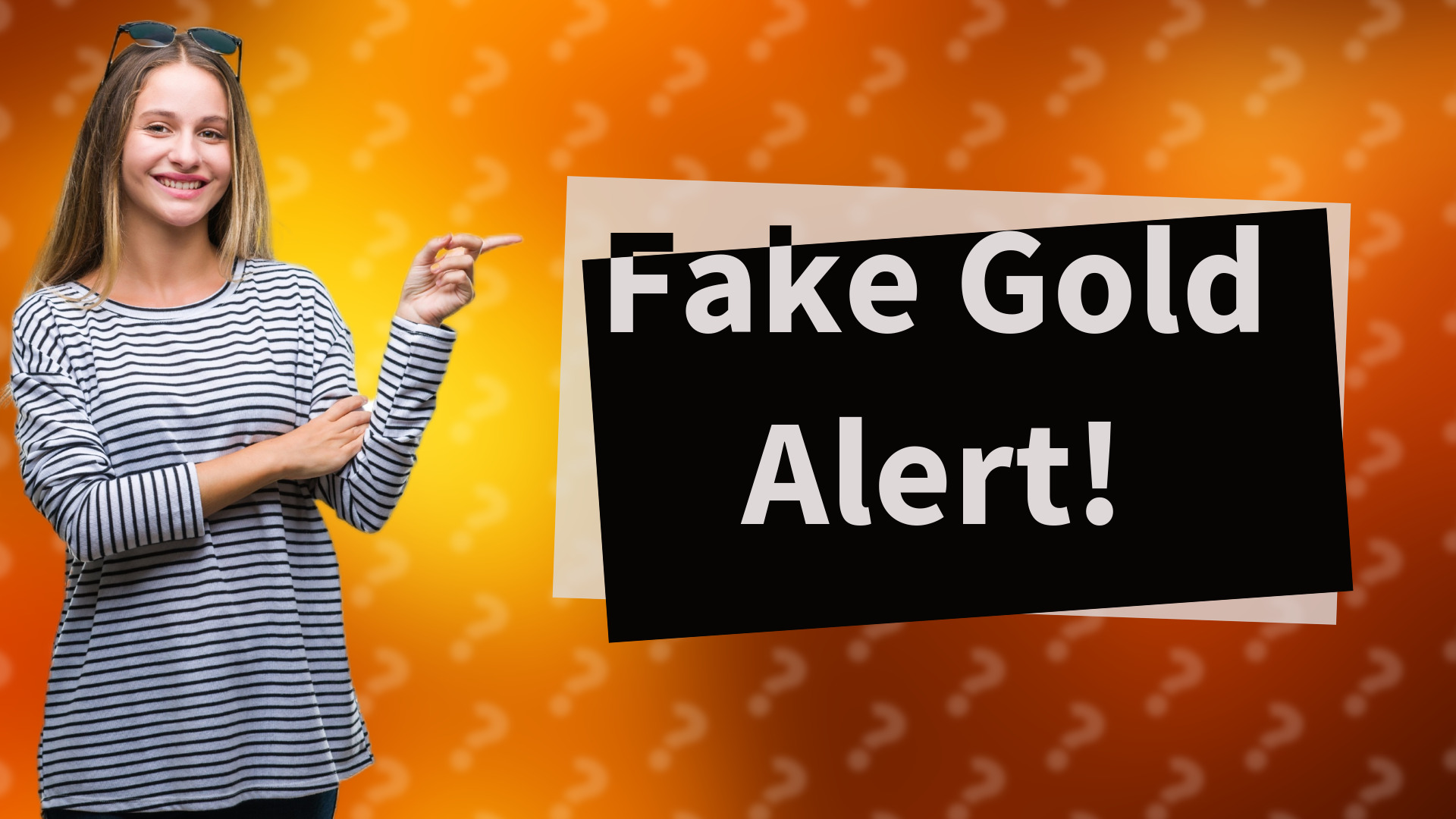 Fake Gold Alert!