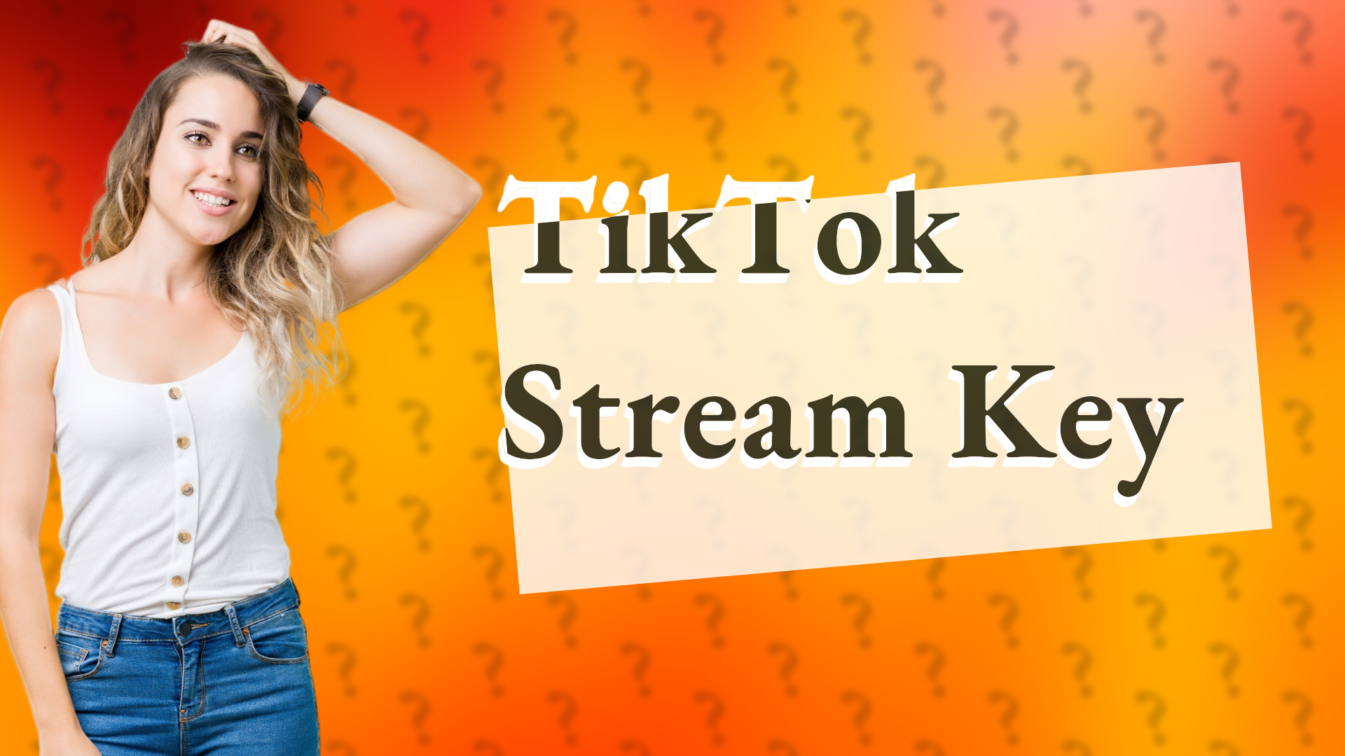 TikTok Stream Key