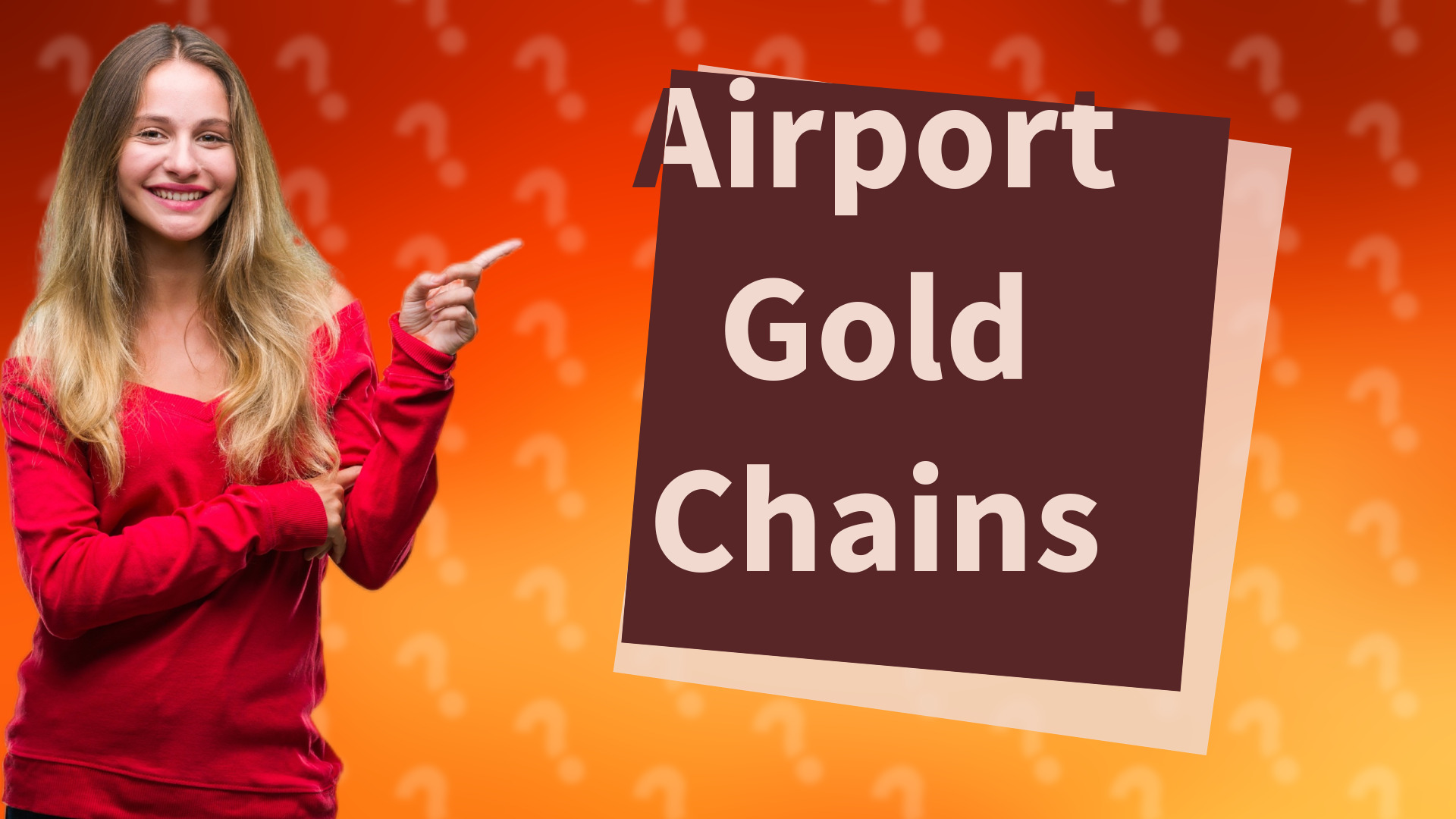 Airport Gold Chains