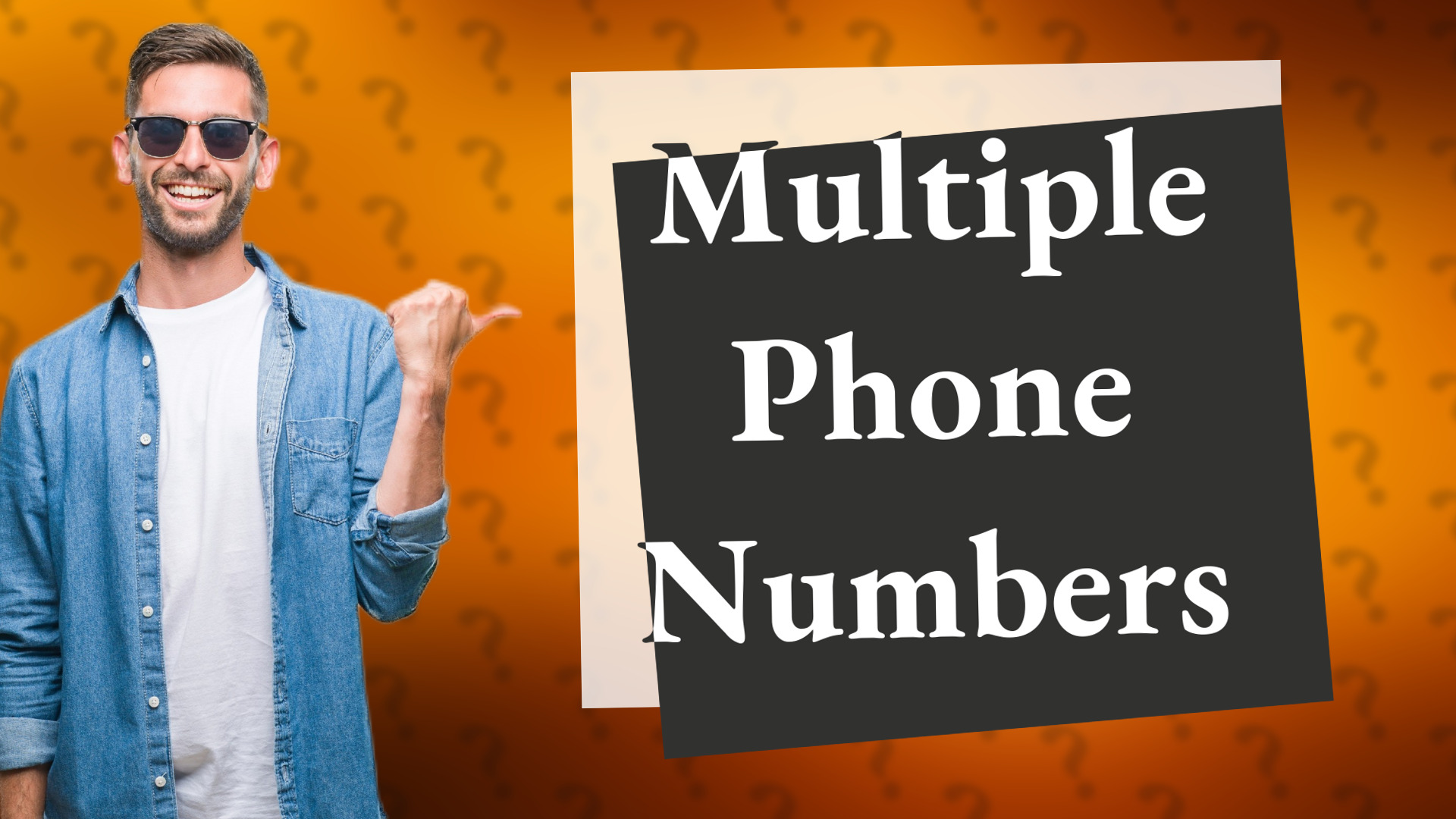Multiple Phone Numbers