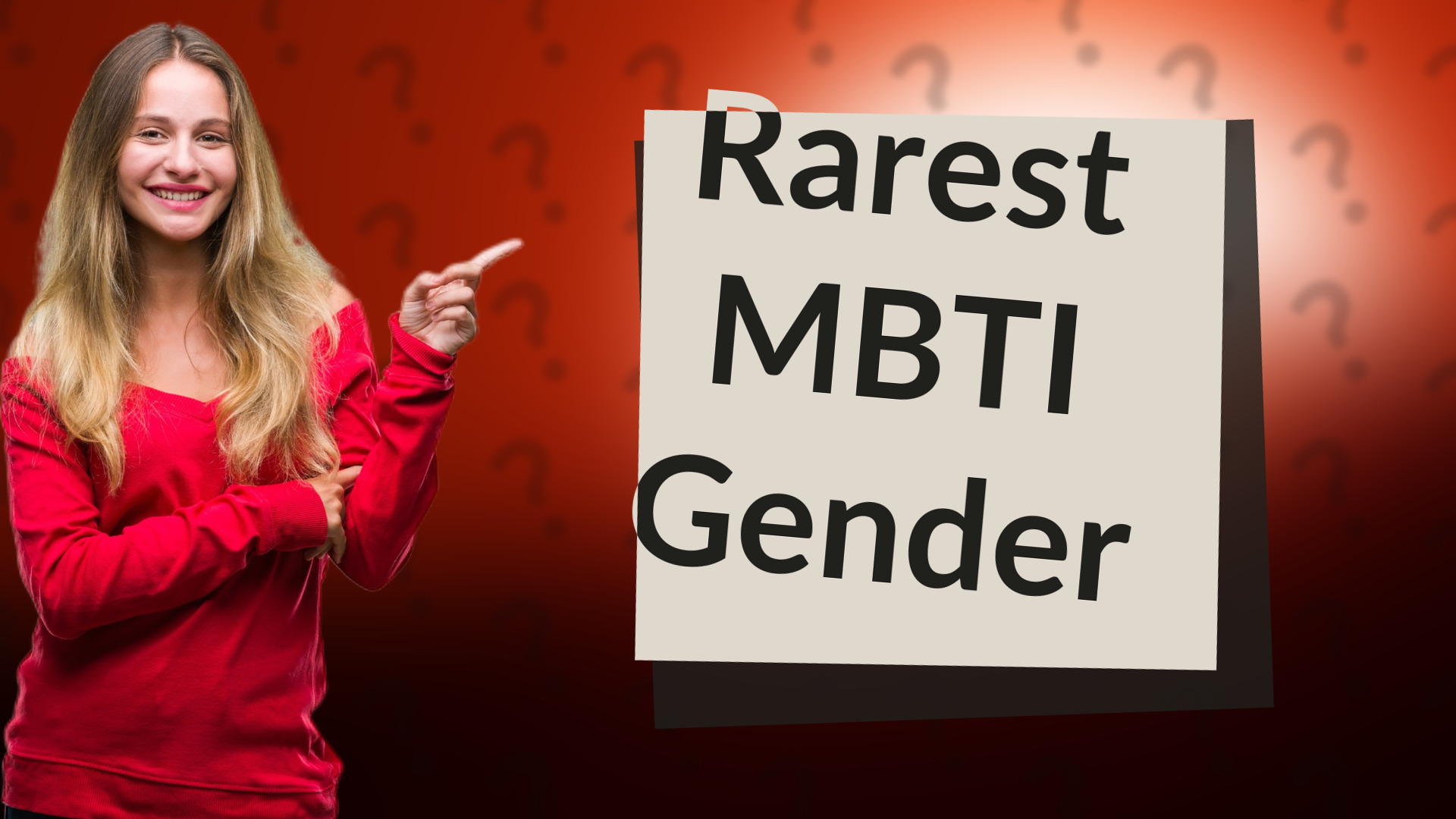 Rarest MBTI Gender