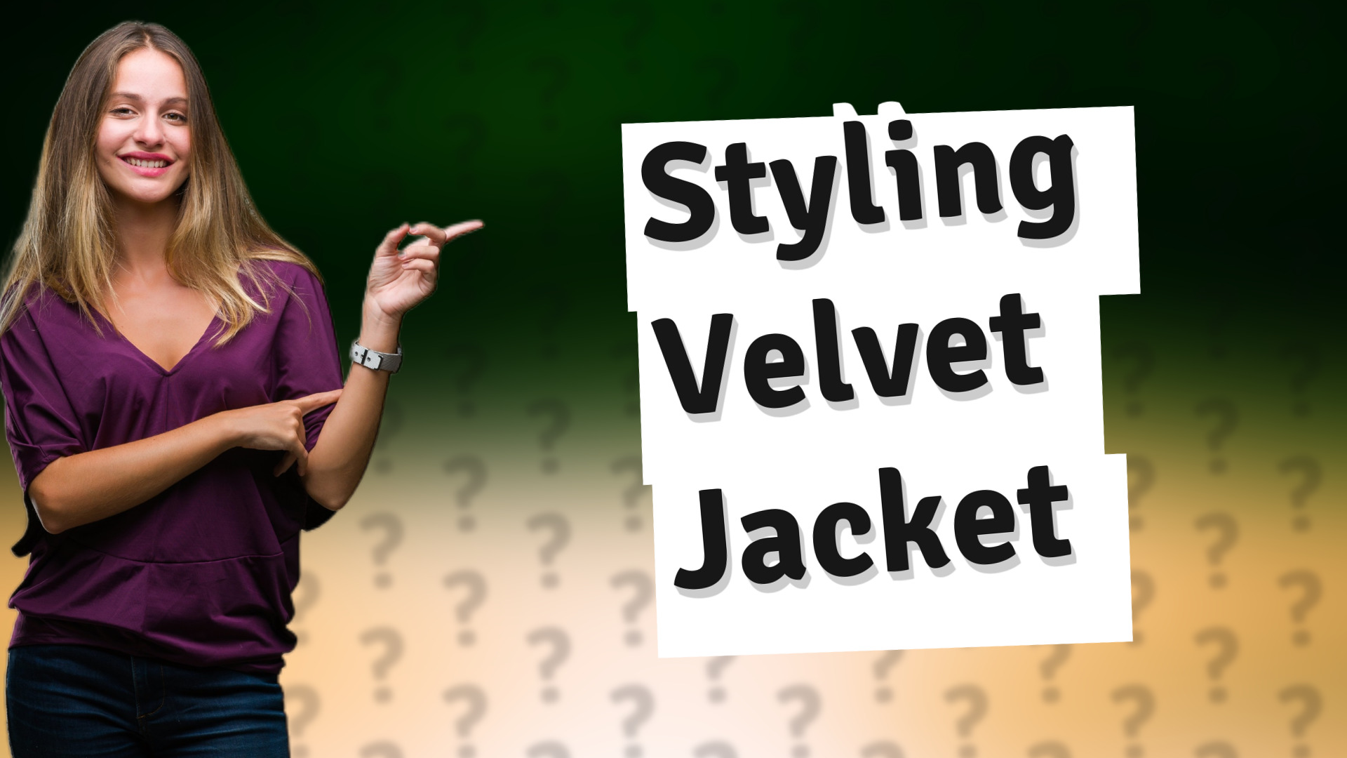 Styling Velvet Jacket