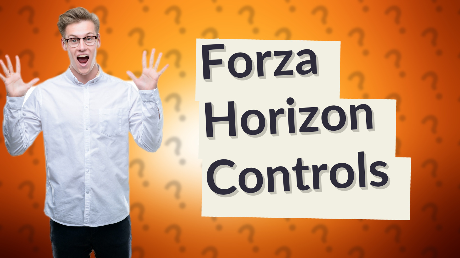 Forza Horizon Controls