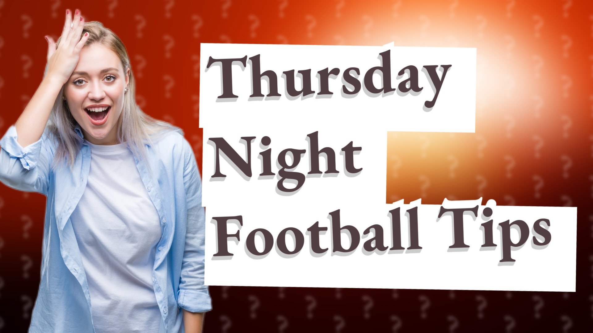 Thursday Night Football Tips