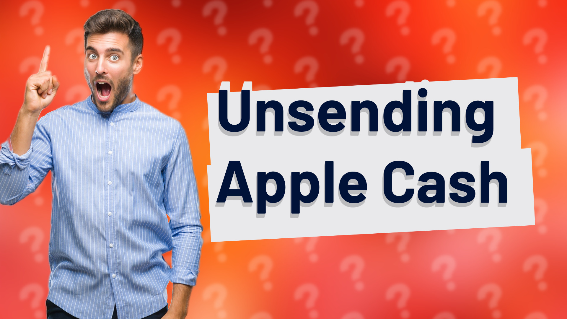 Unsending Apple Cash