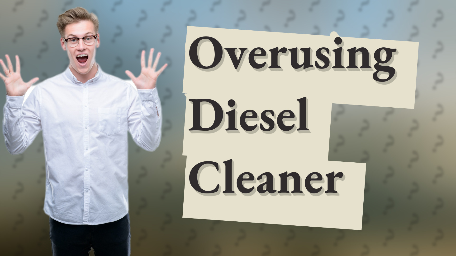 Overusing Diesel Cleaner